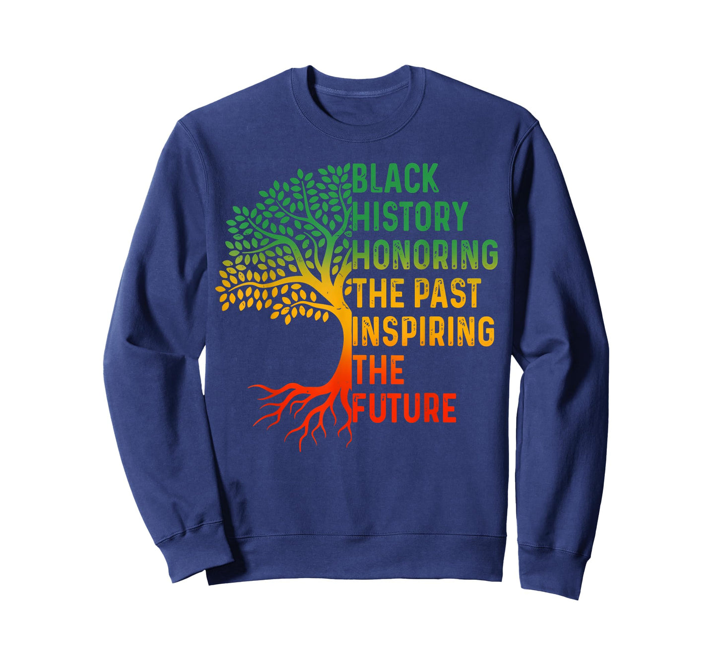 Honoring Past Inspiring Future Men Women Black History Month T-Shirt