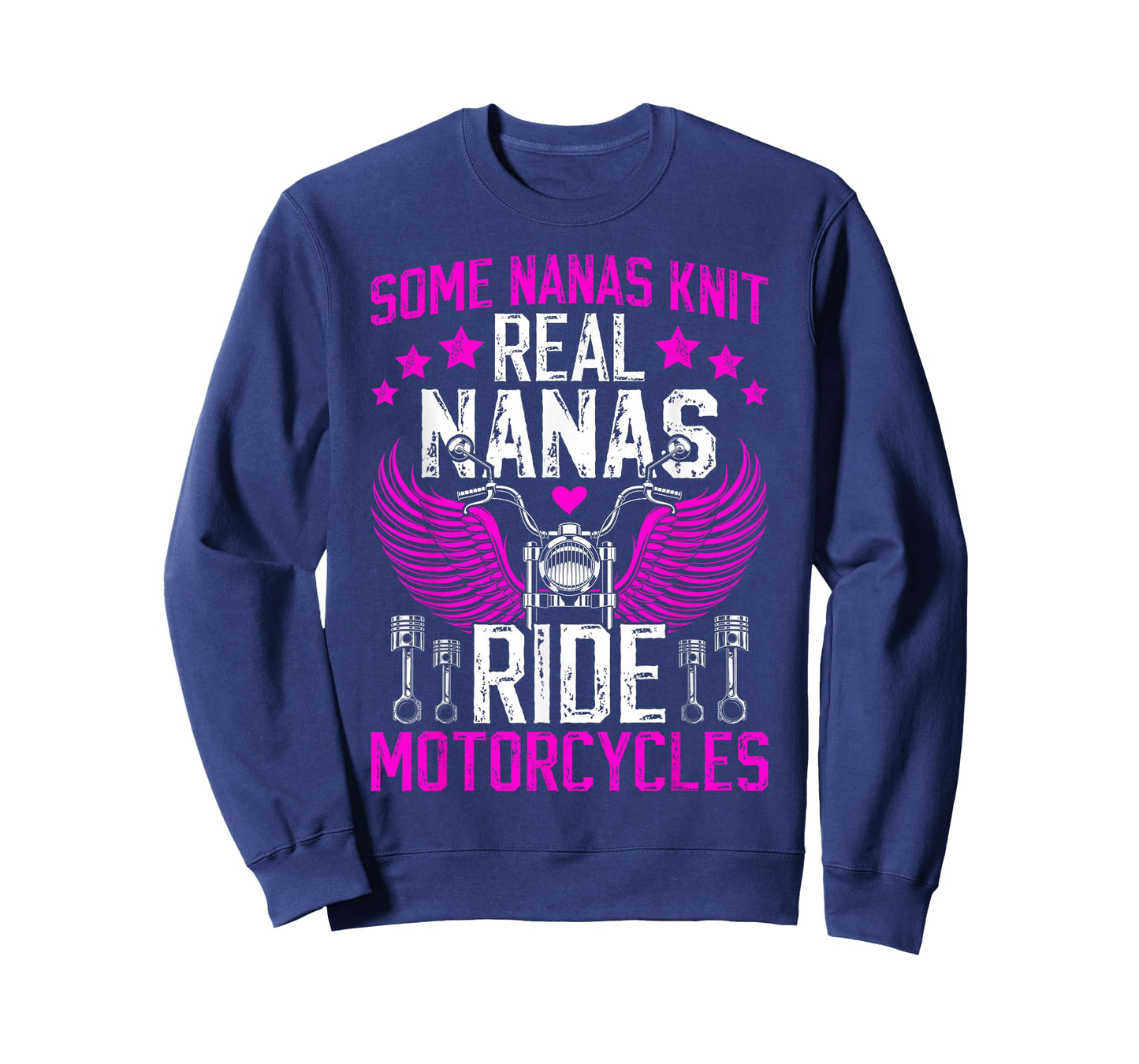 Real Nanas Ride Motorcycle Rider Nana Grandma Biker Nana T-Shirt