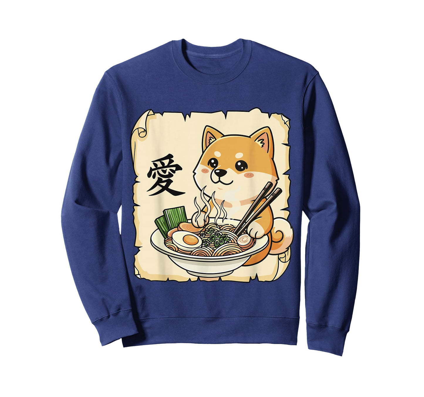 Funny Dog Ramen Kawaii Anime Japanese Graphic Women Men T-Shirt