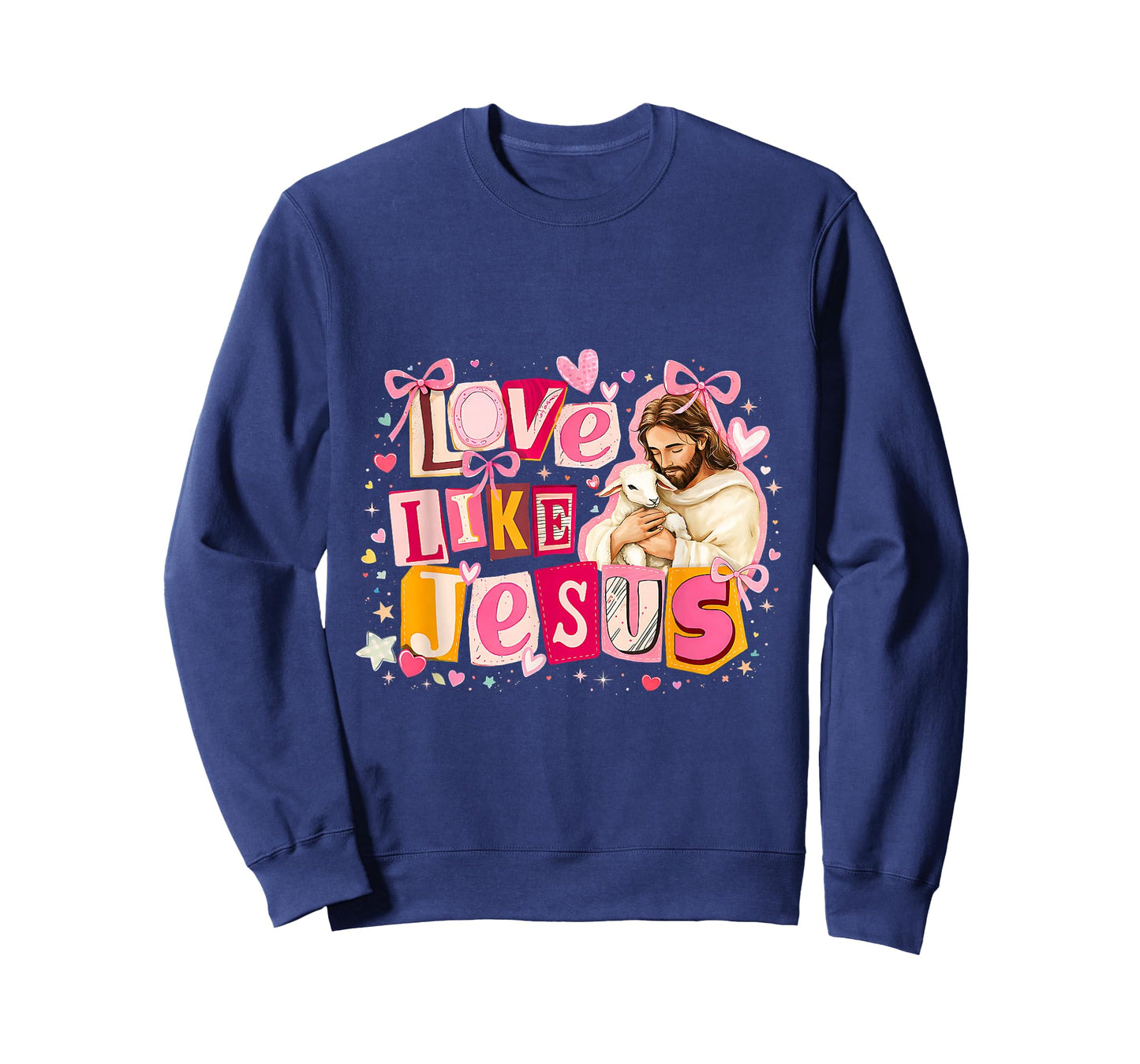 Religious Christian Jesus Loves Me God Valentine Coquette T-Shirt