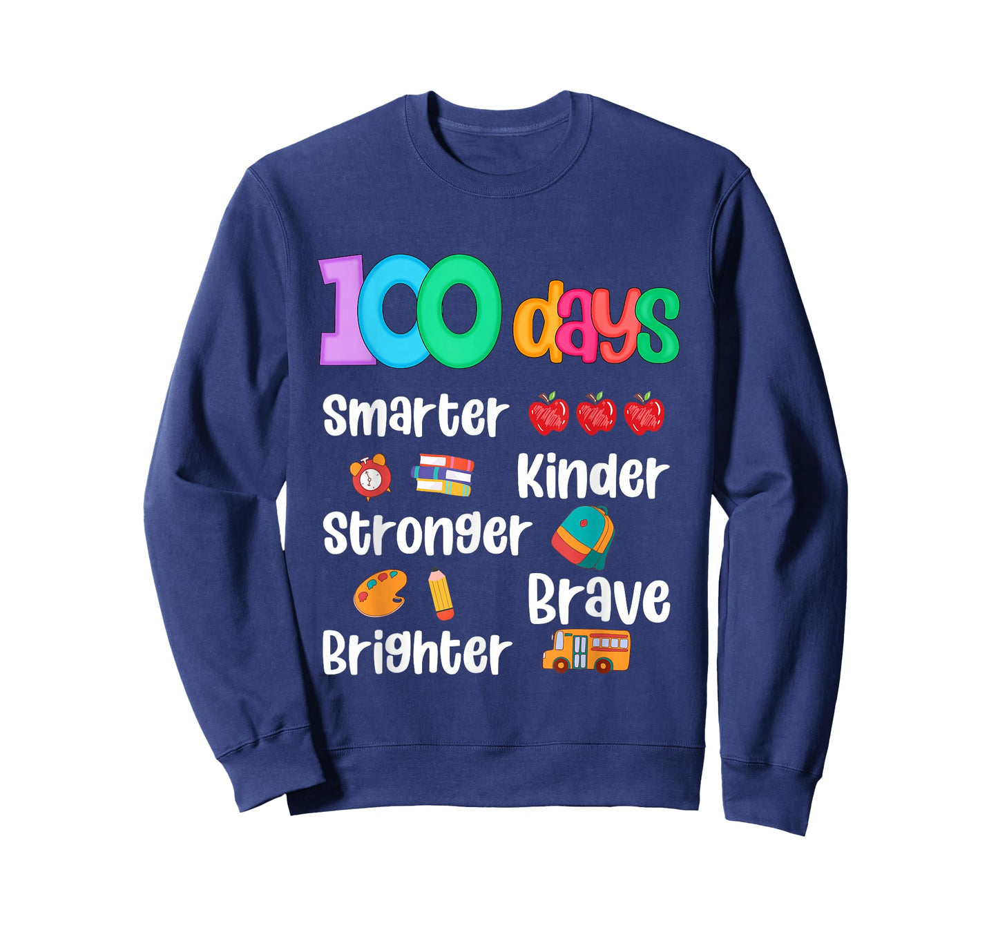 Happy 100 Days of School 100th Day of School Kids Boys Girls T-Shirt