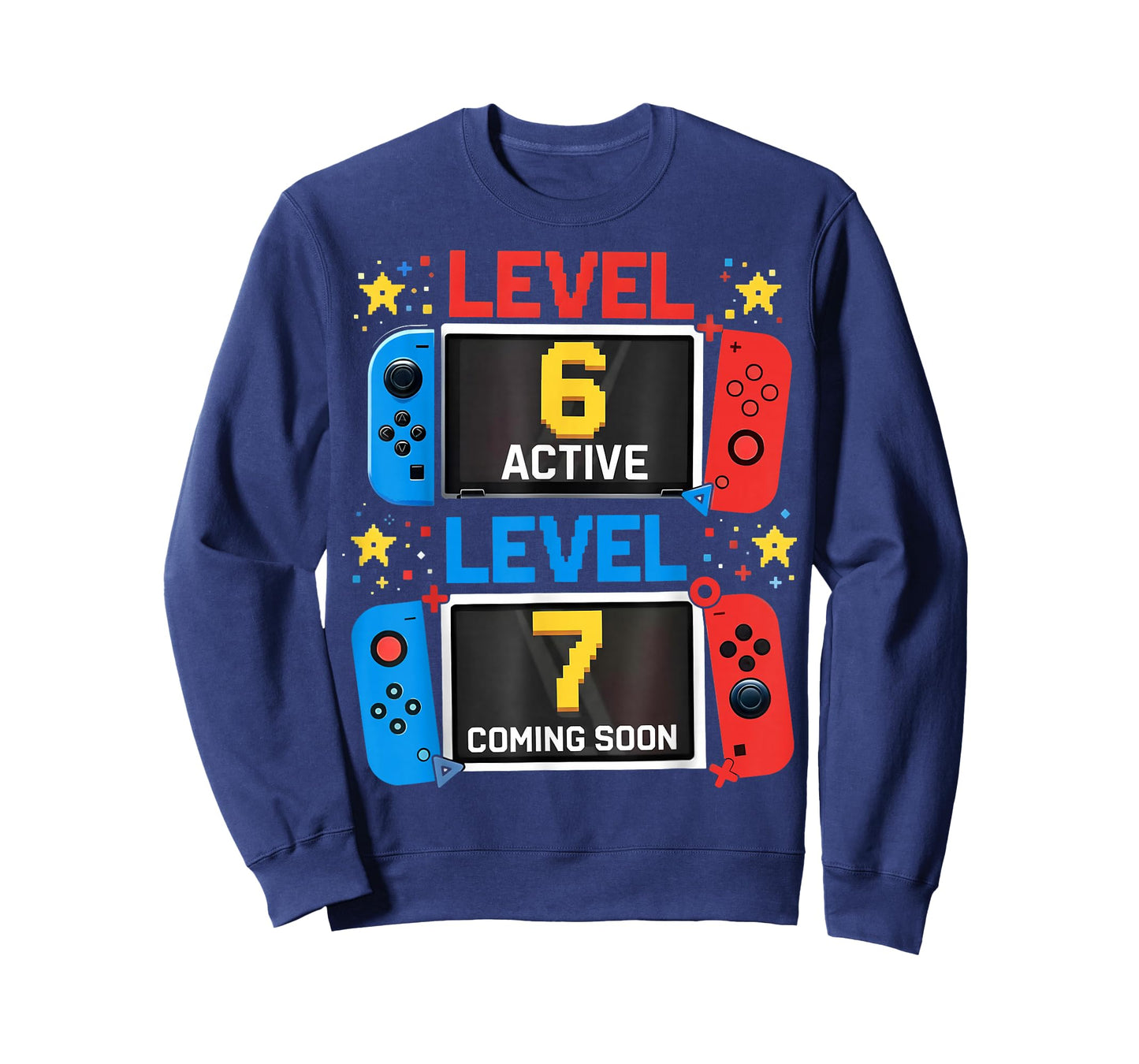 Level 6 Active Level 7 Coming Soon Birthday Boy Gift for Kid T-Shirt