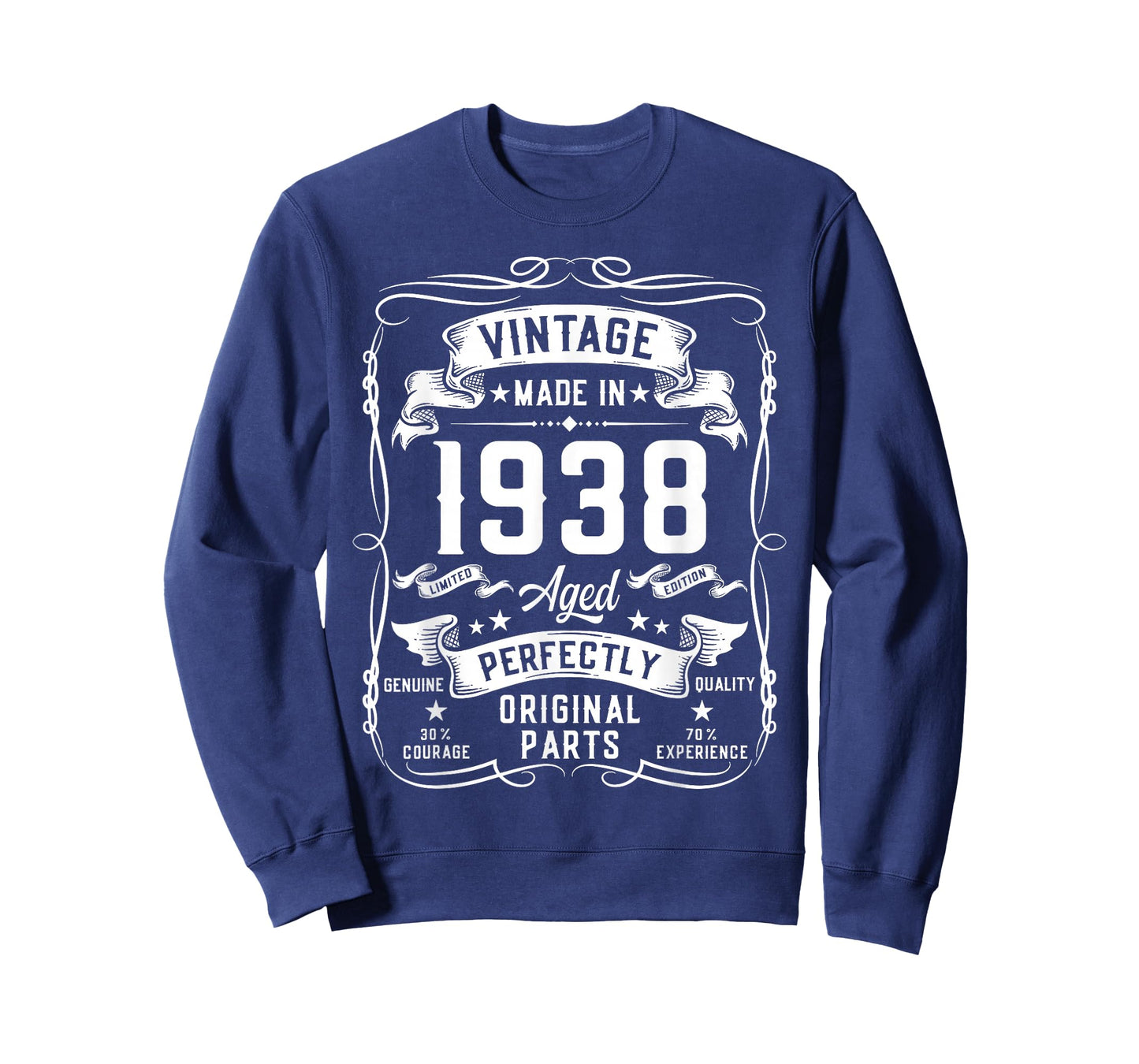 Vintage 1938 88yr 88th Birthday Gifts for Men 88 Years Old T-Shirt