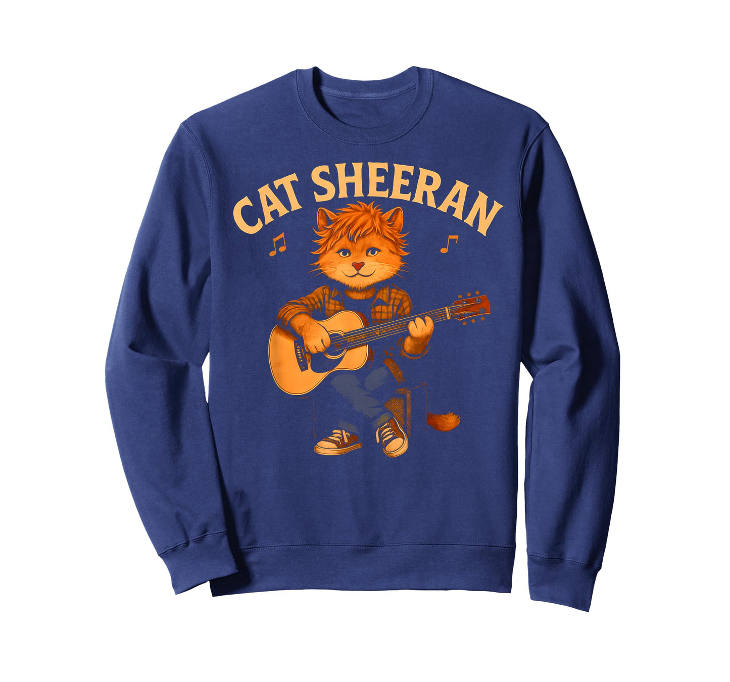 Cat Sheeran - Funny Cat Lover Music T-Shirt