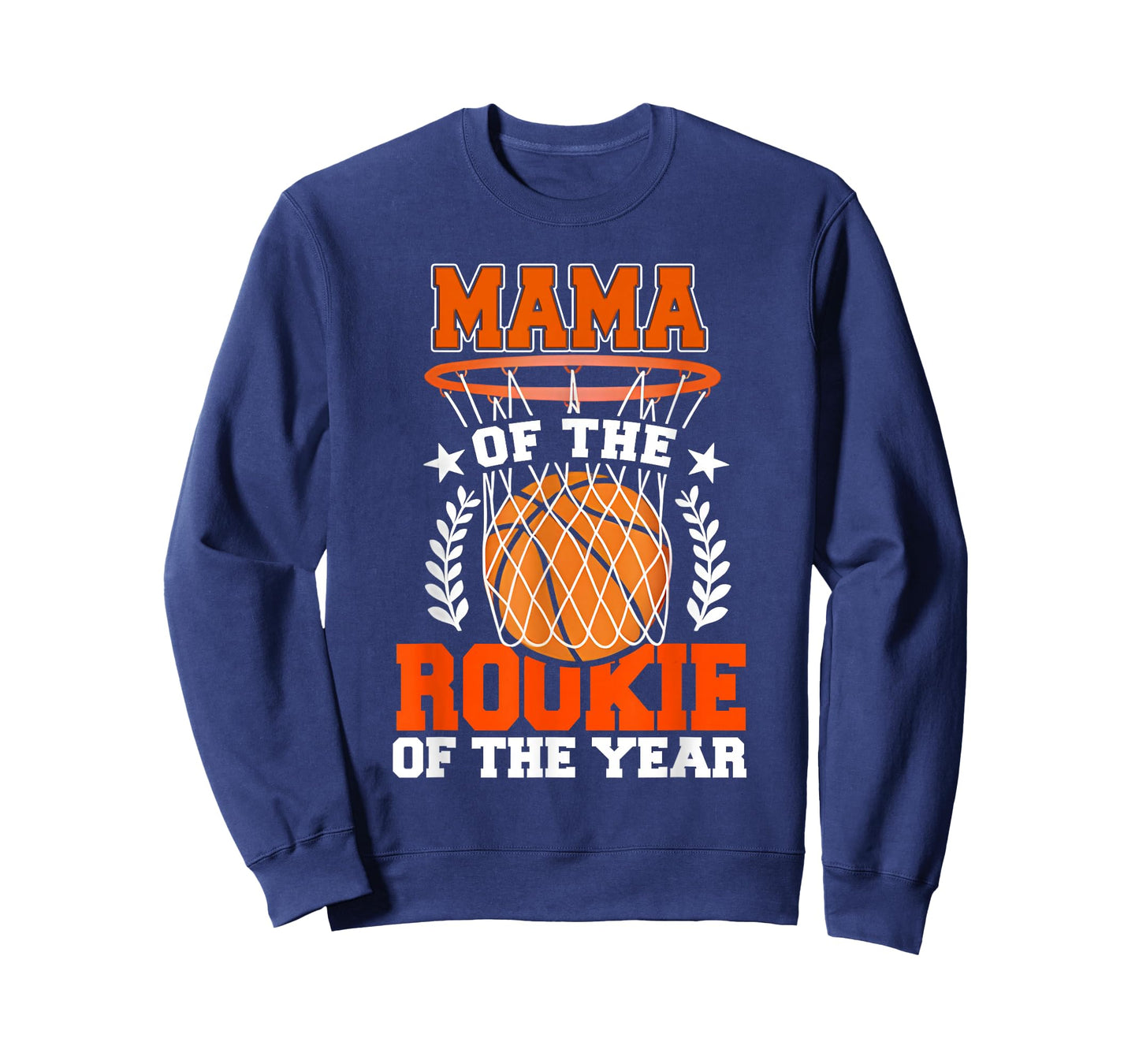 Mama of Rookie 1st Basketball Bday Theme Matching T-Shirt