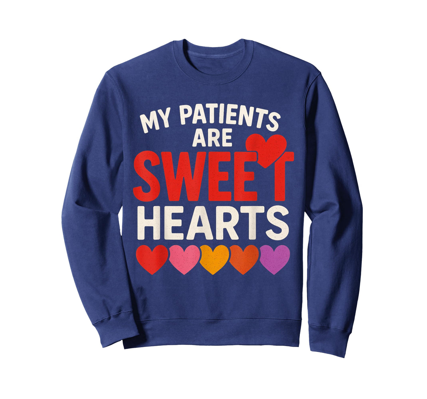 My Patients Sweet Hearts Valentine Day Nurse Scrub Top Women T-Shirt