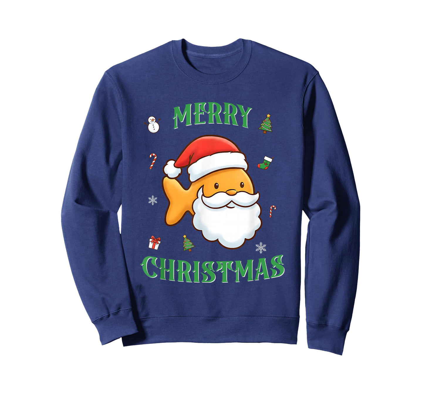 Santa Goldfish Cracker T-Shirt