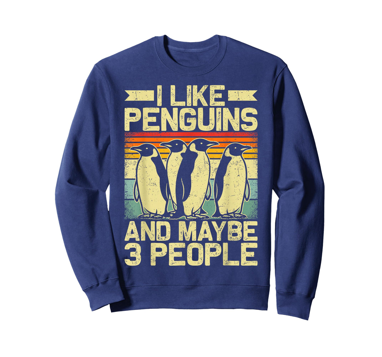 Funny Penguin Shirt Men Wildlife Polar Animal Penguin Lover T-Shirt