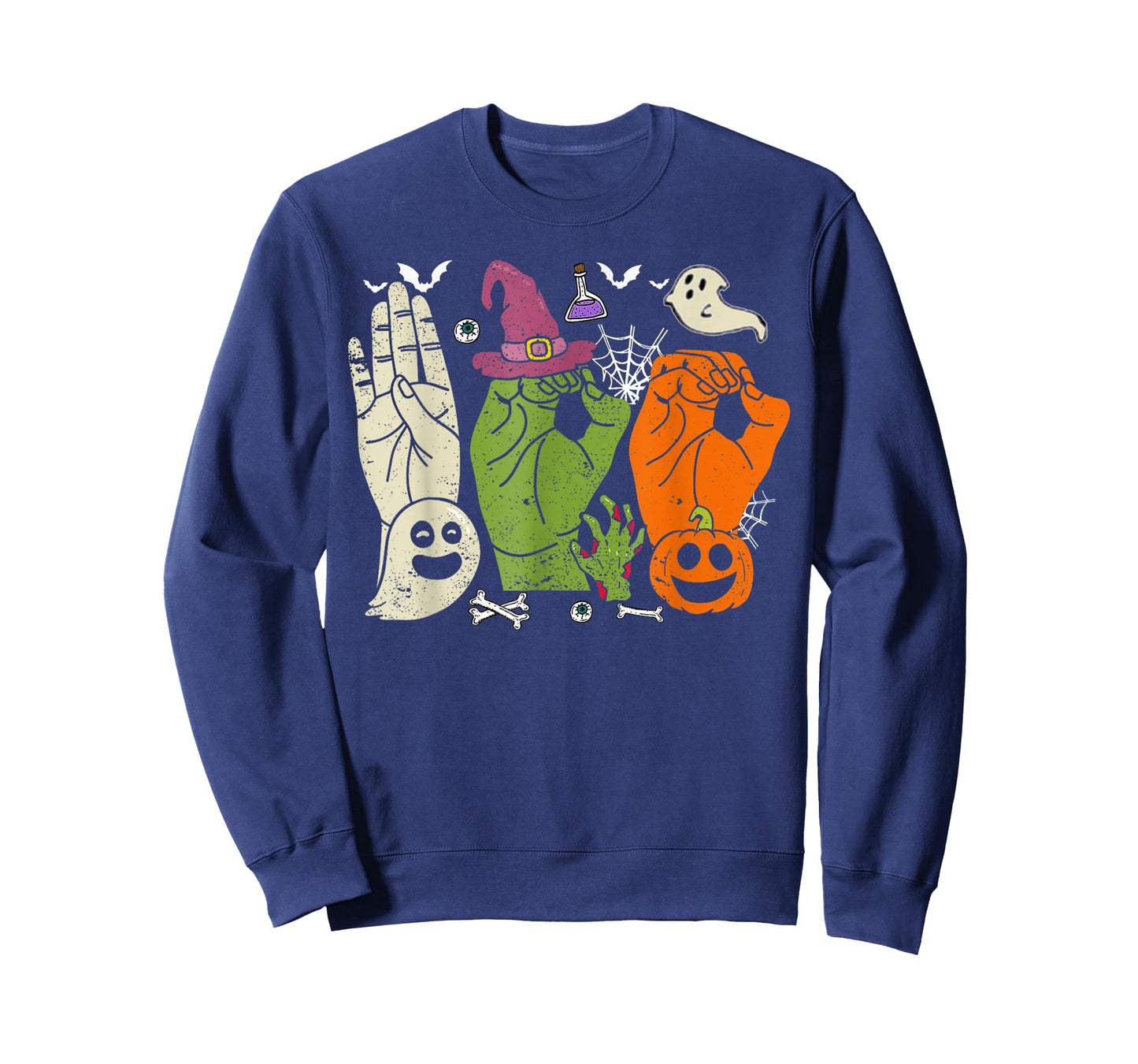 Halloween SPED Teacher Boo in ASL Boo Hands Sign Language T-Shirt