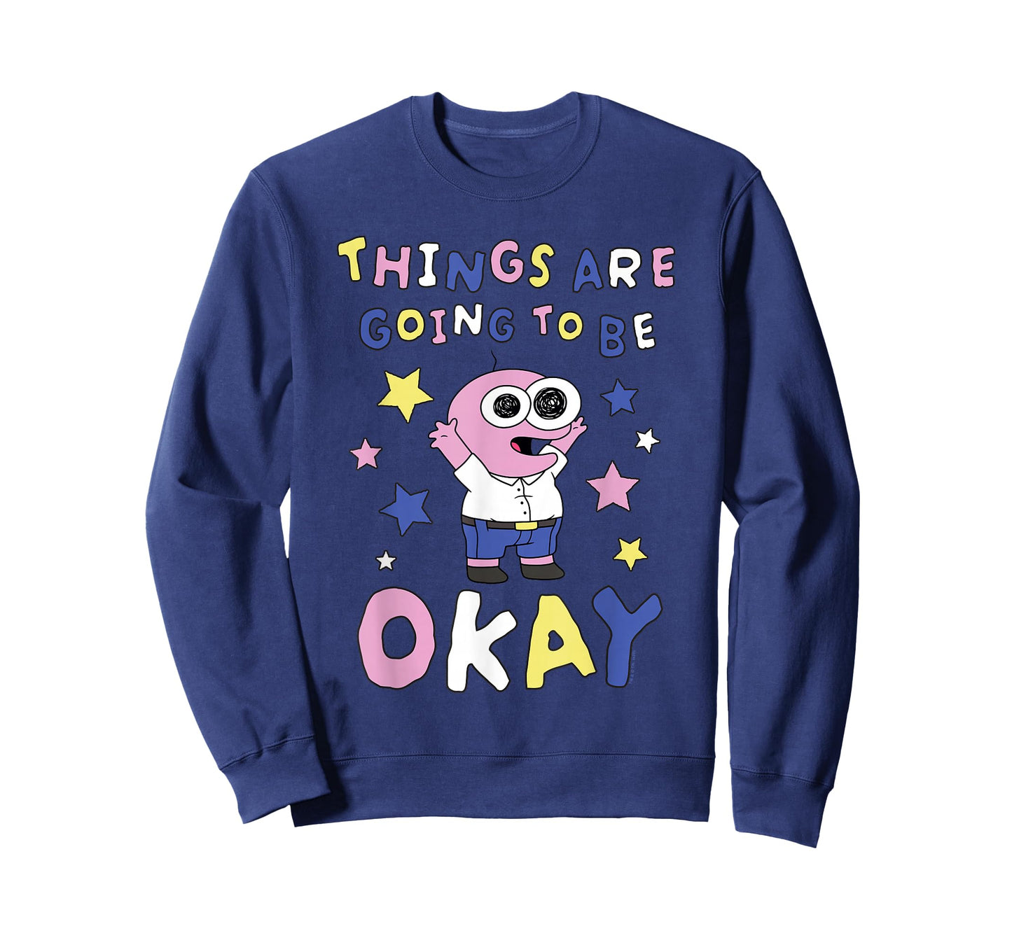 Smiling Friends Things are Going to Be Okay PIM Cartoon T-Shirt