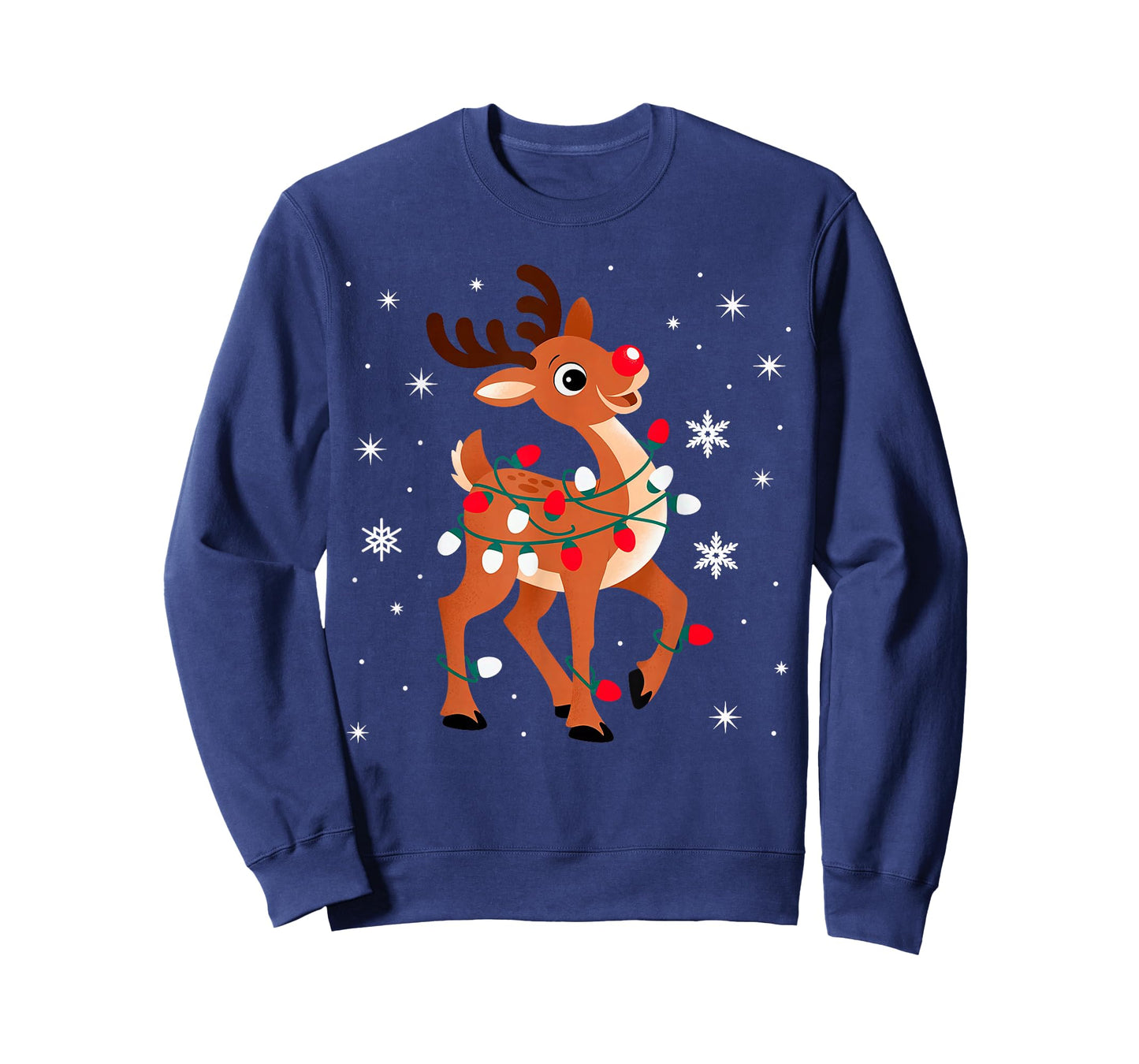 Rudolph The Red Nose Reindeer for Kids and Christmas T-Shirt