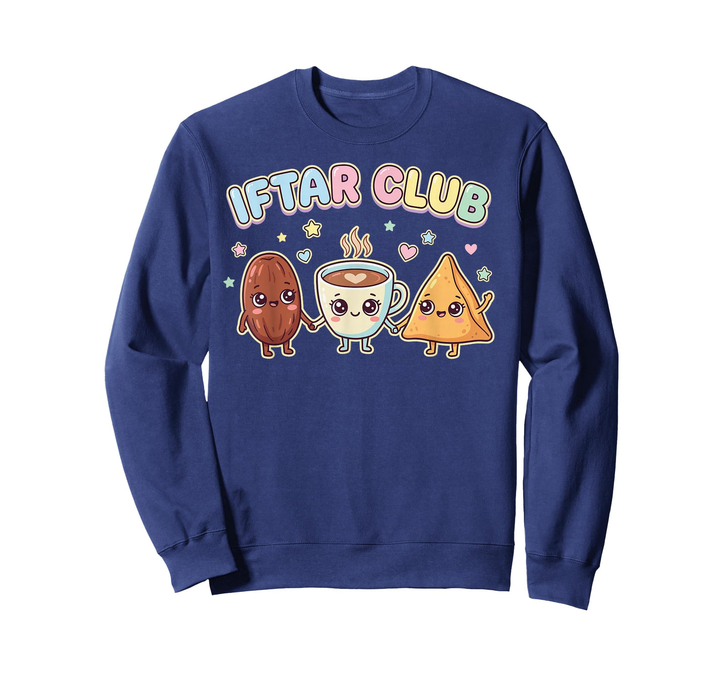 Iftar Club Samosa Date Coffee Muslim Holy Month Ramadan T-Shirt