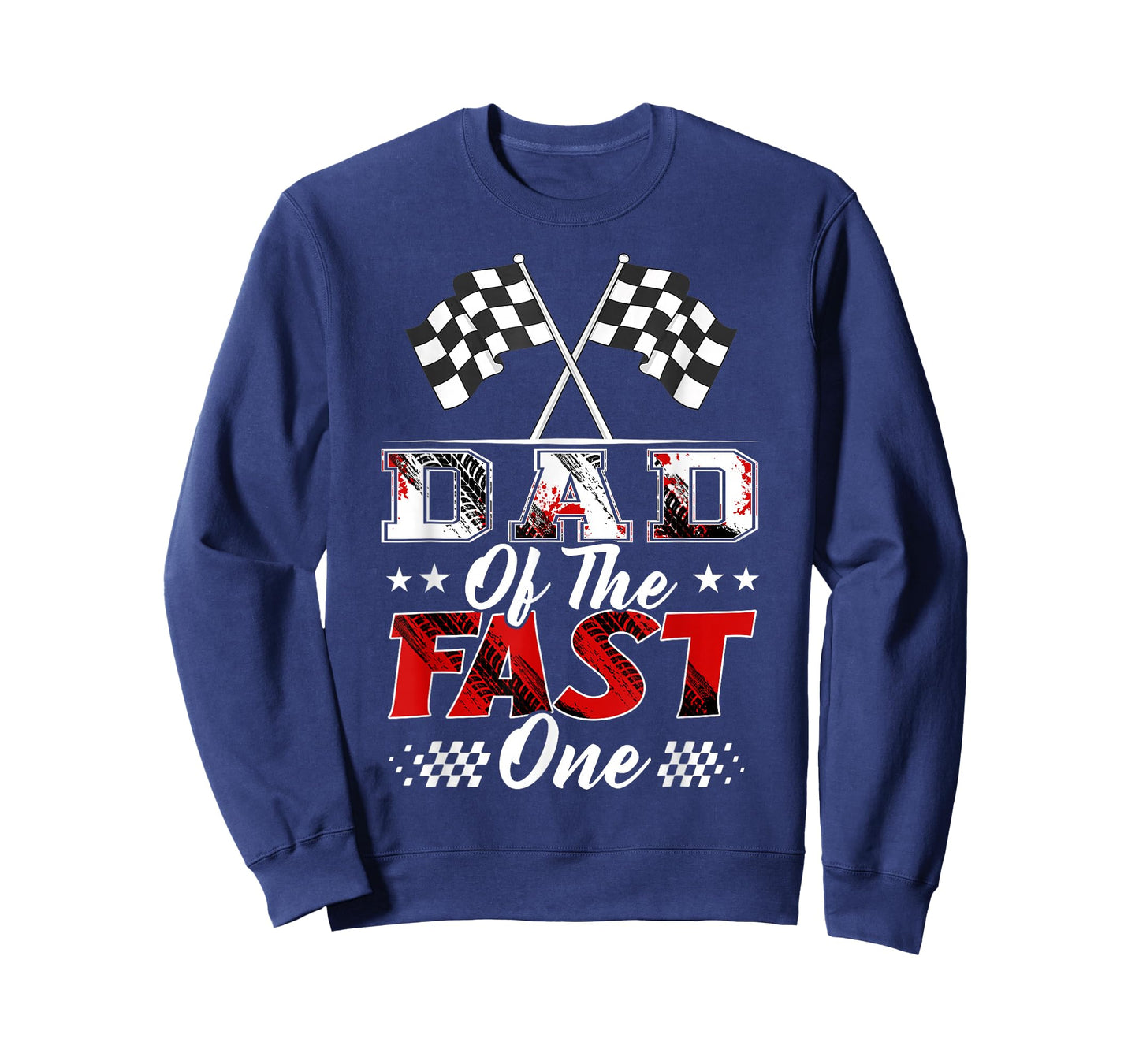 Dad of The Fast One Birthday 1st Race Car Family T-Shirt
