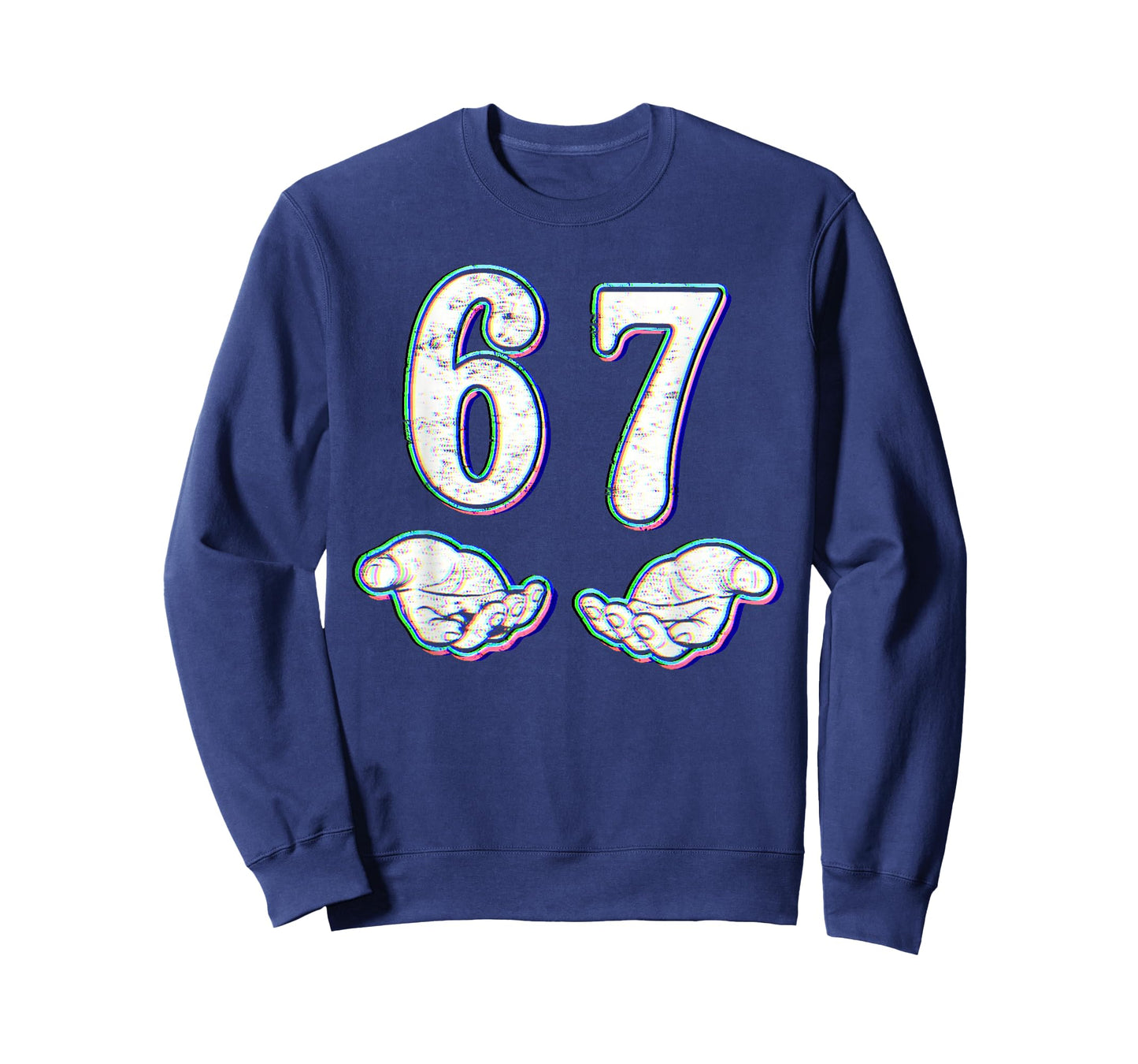 Number 67 Matching Six Seven 6 7 Meme 6-7 Halloween Costume T-Shirt