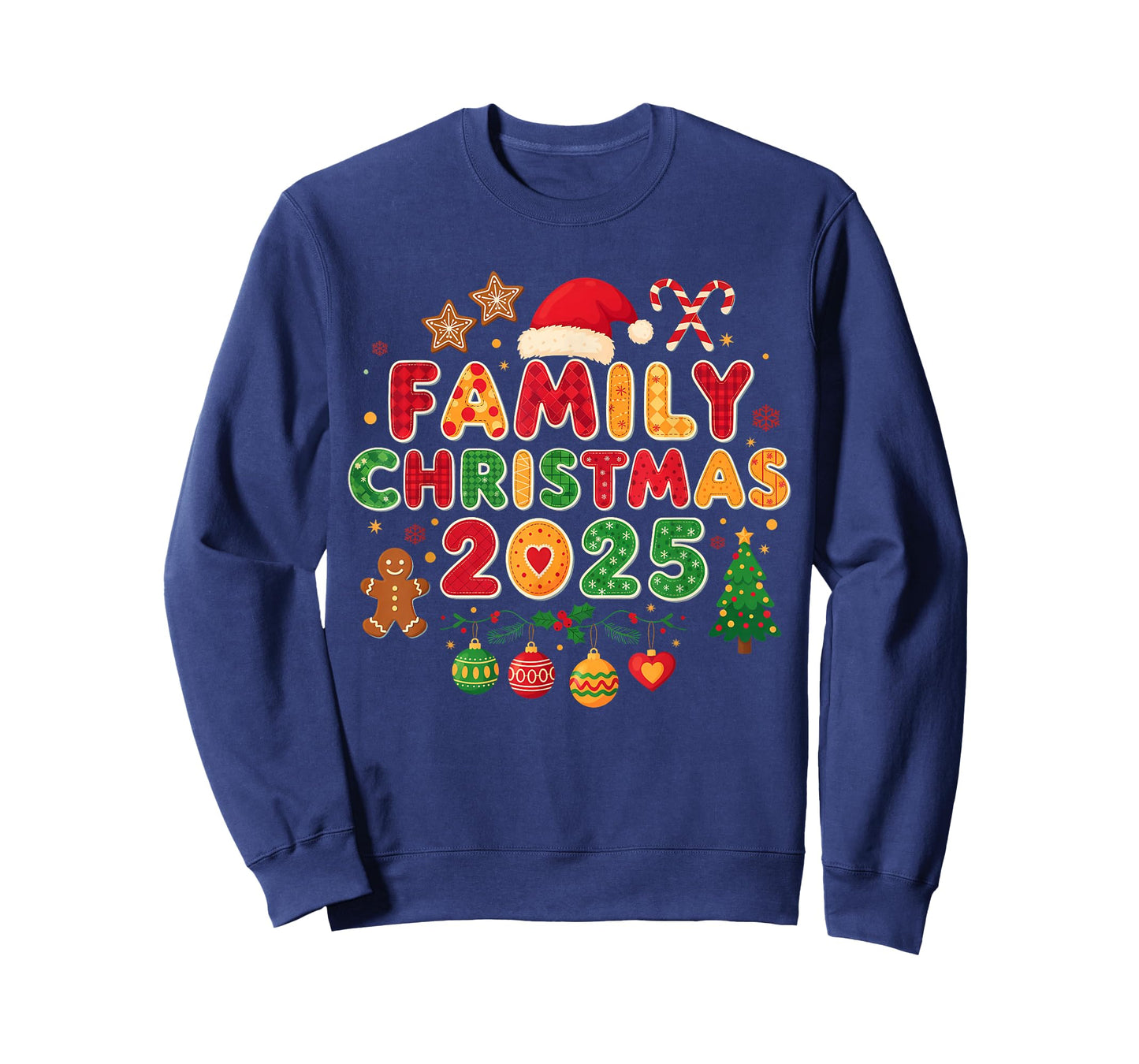 Family Christmas 2025 Matching Pajamas Xmas Men Women Kids T-Shirt