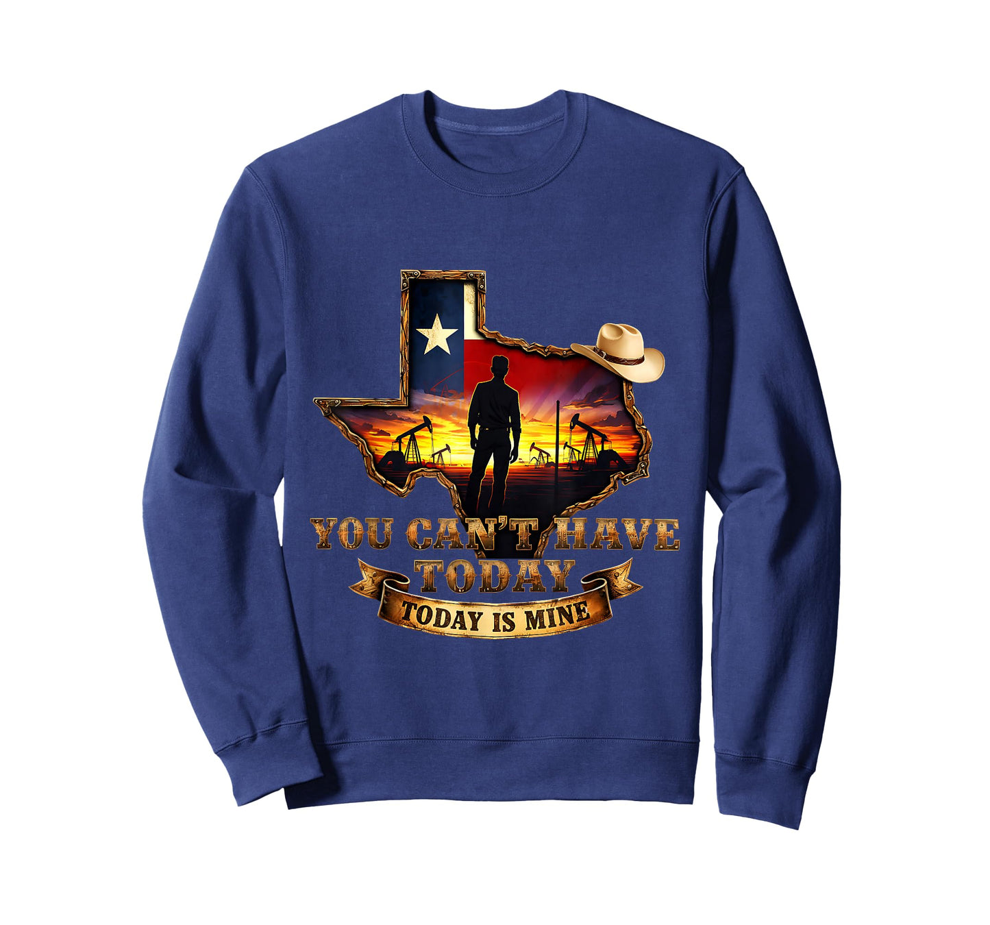 Texas Oilfield Landman Western Ranch Motivation Theme T-Shirt