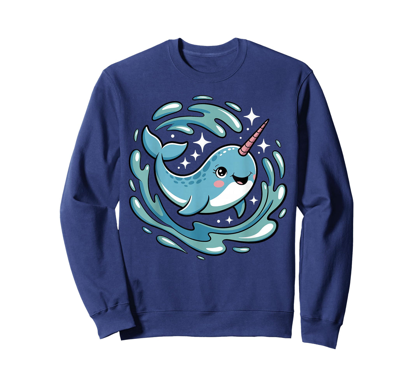 Funny Narwhal Art for Men Women Kids Narwhal Lover Narwhal T-Shirt