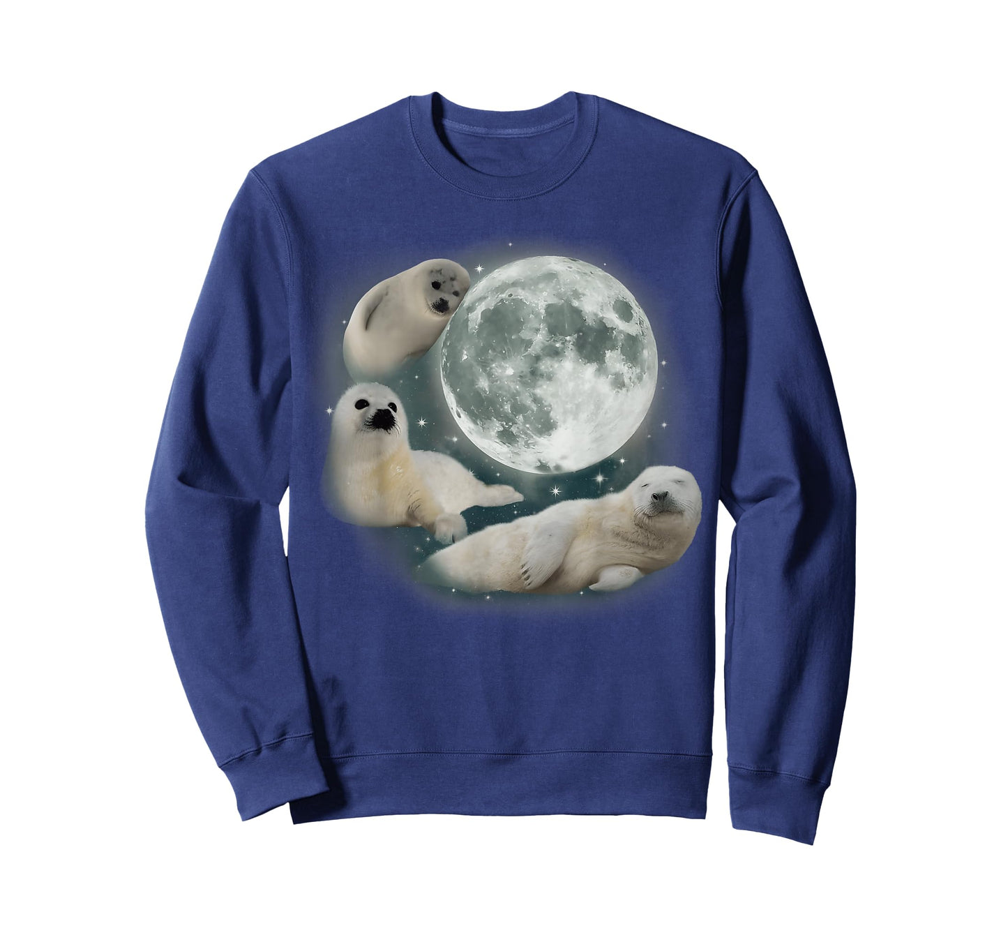 Three Baby Seal Vintage Graphic 90s Funny Women Men Kids T-Shirt