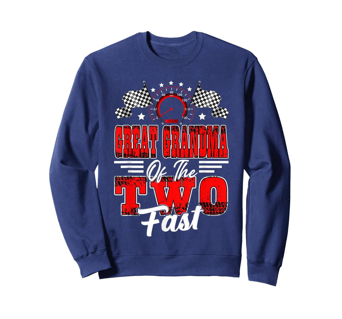 Great Grandma of The Two Fast 2nd Birthday Racing Car T-Shirt
