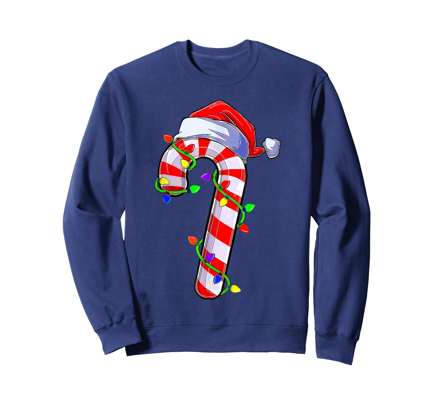 Candy Cane Crew Santa Christmas Kids Boys Girls Gifts T-Shirt