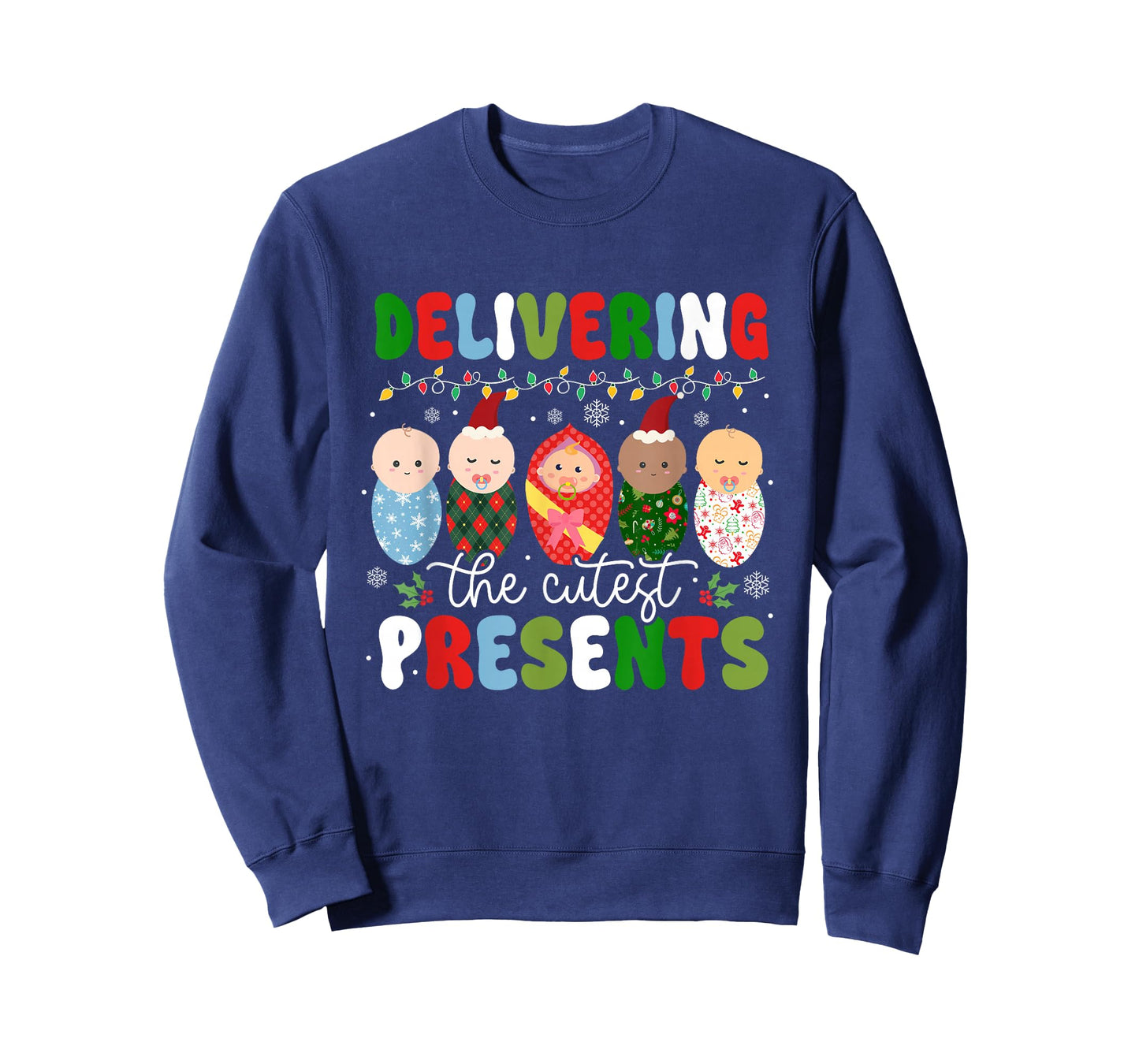 Delivering The Cutest Presents Labor & Delivery Christmas T-Shirt