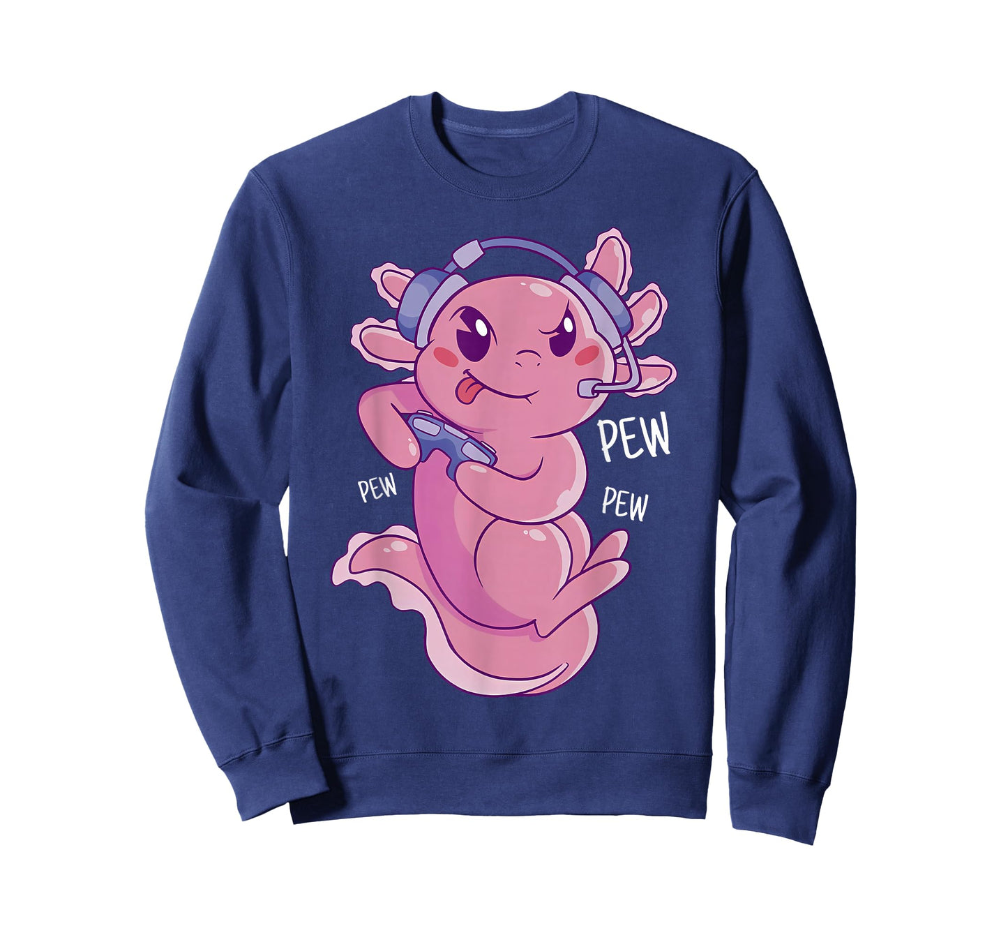 Otaku Gamesolotl Axolotl Gamer Gifts Kawaii T-Shirt