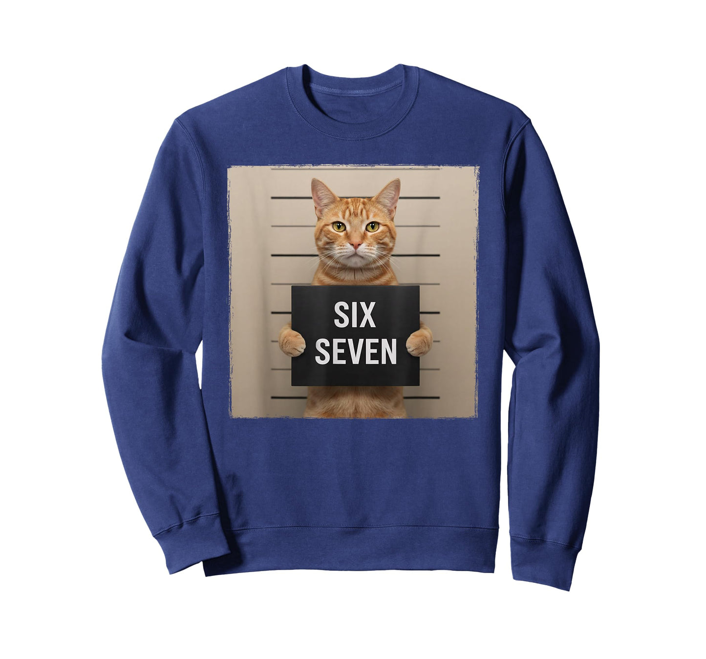 Funny Cat Mugshot Meme 67 Six Seven T-Shirt