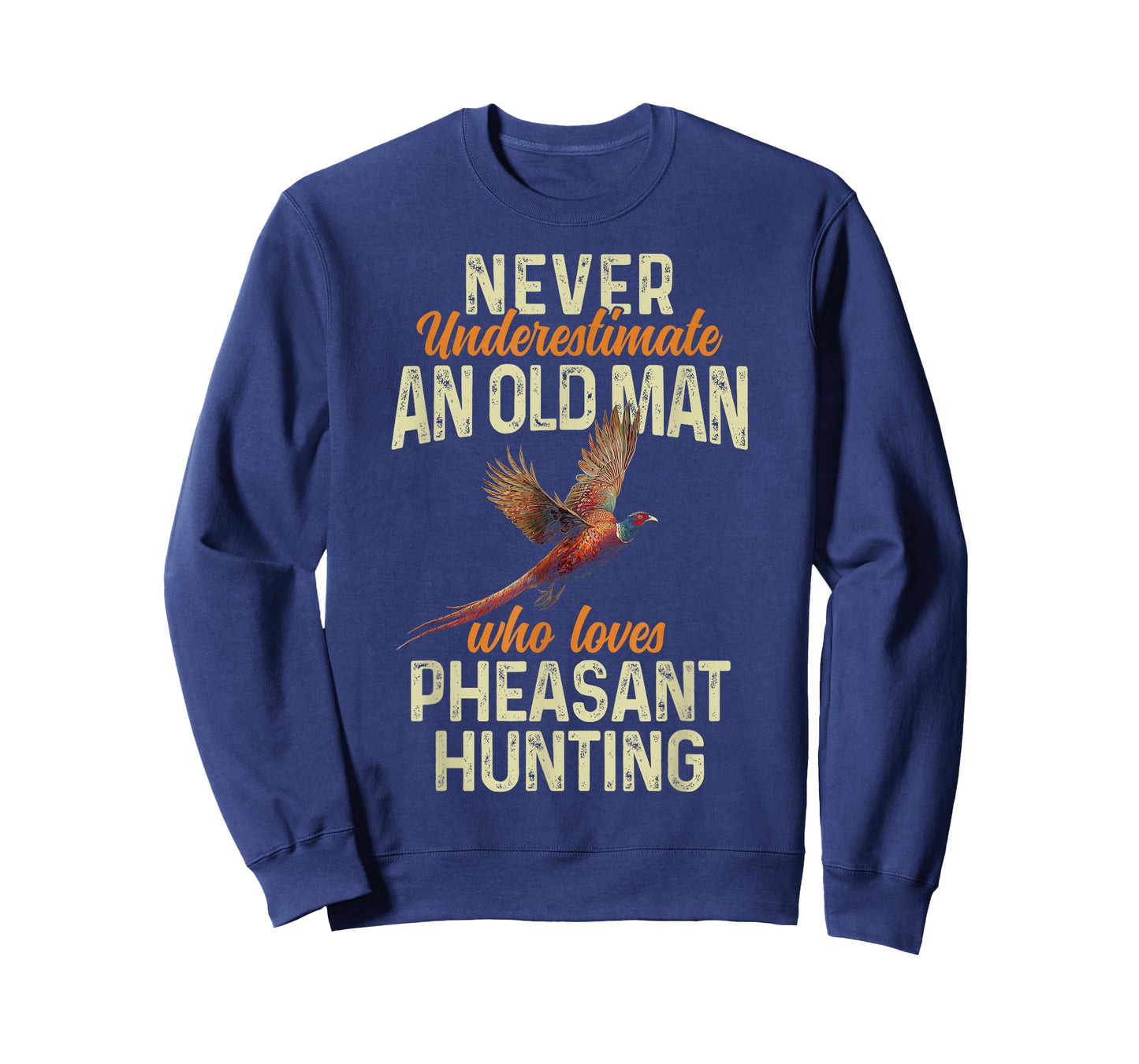 Pheasant Hunting Funny Bird Hunter Vintage T-Shirt
