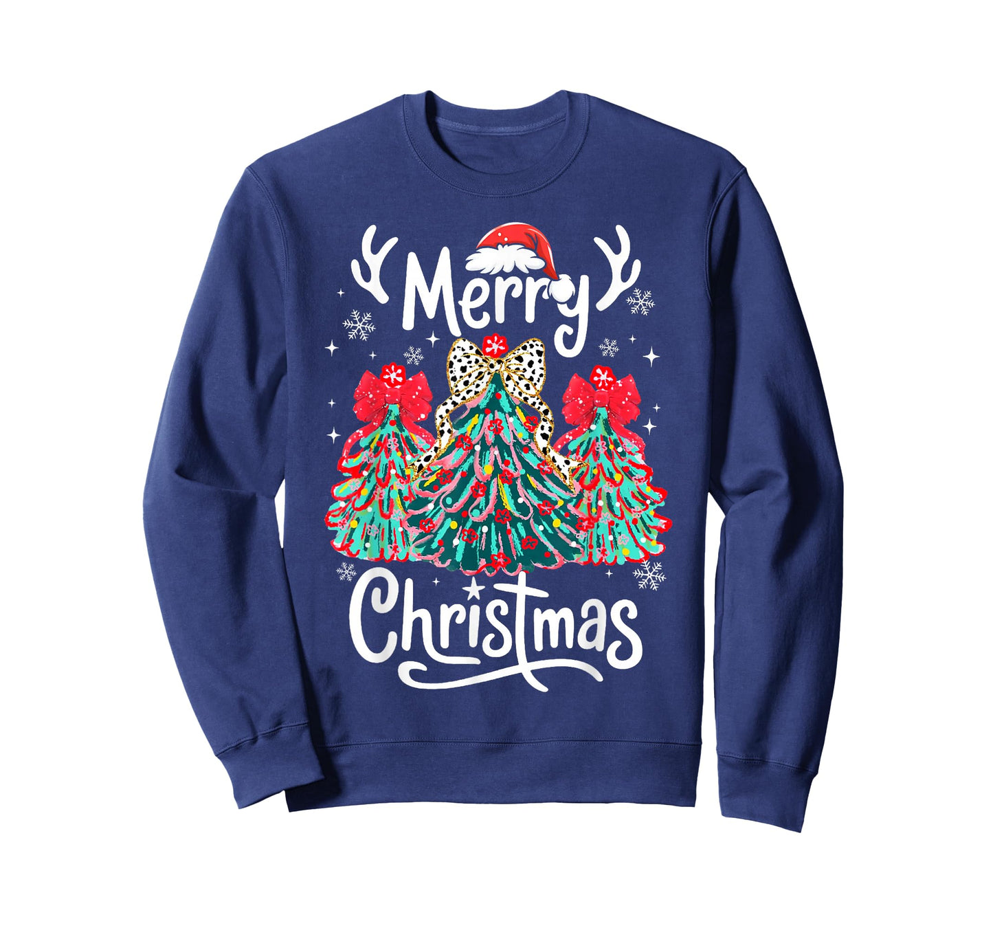 Merry Christmas Family Funny Christmas Tree Women Men Xmas T-Shirt