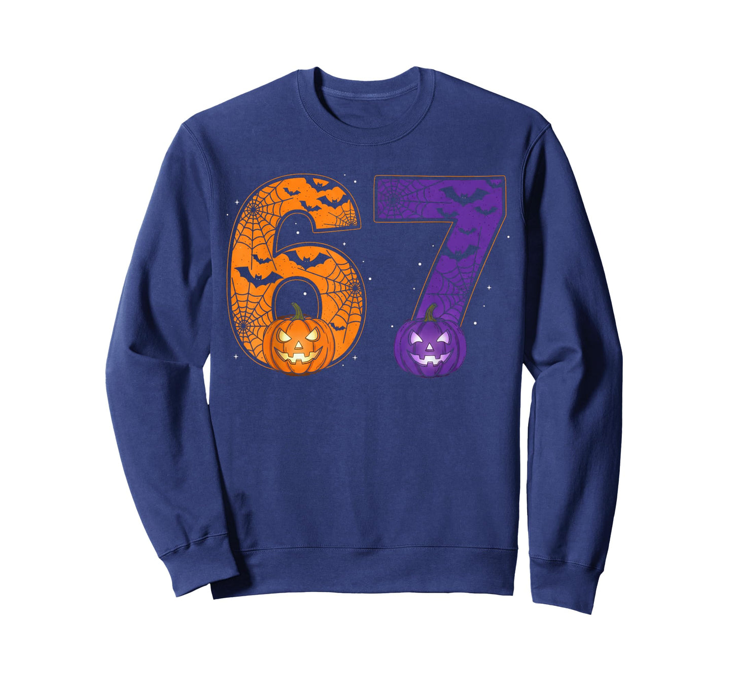 67 Meme Six Seven Funny Halloween Pumpkin Meme Six Seven T-Shirt
