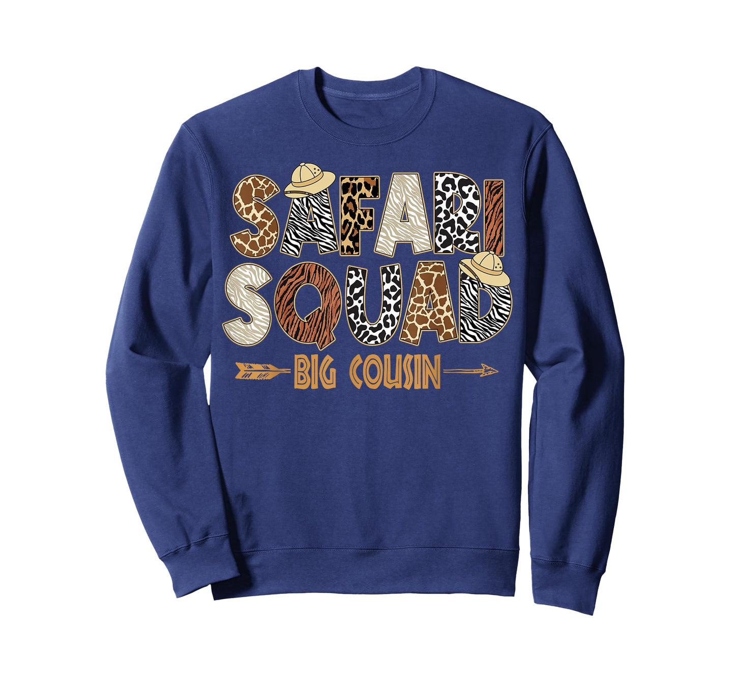 Safari Zoo Safari Squad Big Cousin of Birthday Boy Girl T-Shirt