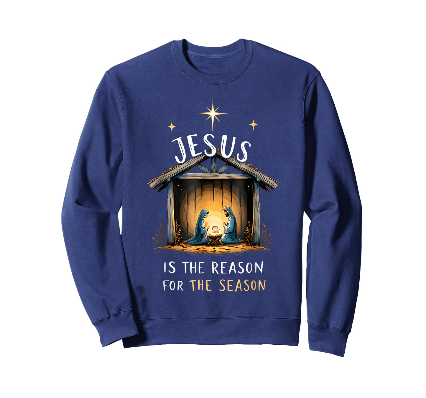 Jesus is The Reason for The Season Christian Faith Christmas T-Shirt
