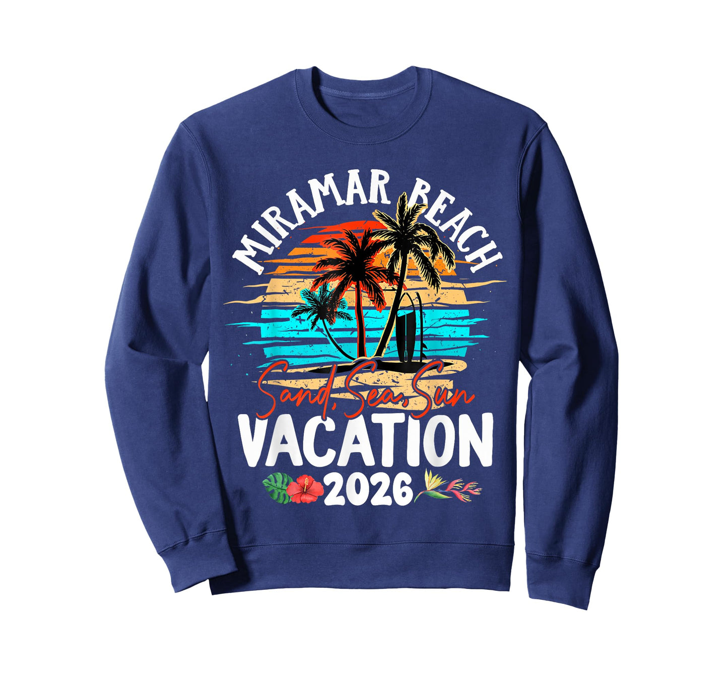 Miramar Beach Florida 2026 Vacation Matching Family Group T-Shirt