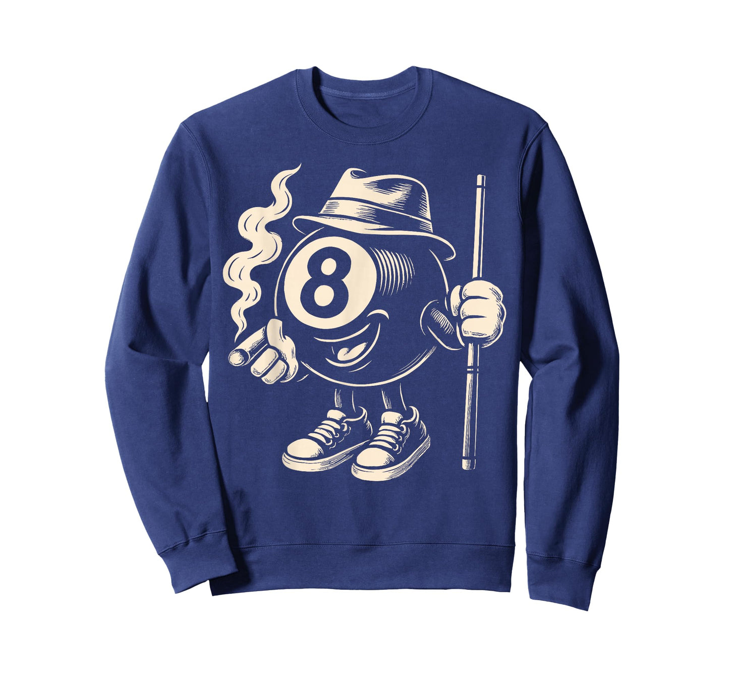 Billards 8 Ball Graphic Pool Billiard Player T-Shirt