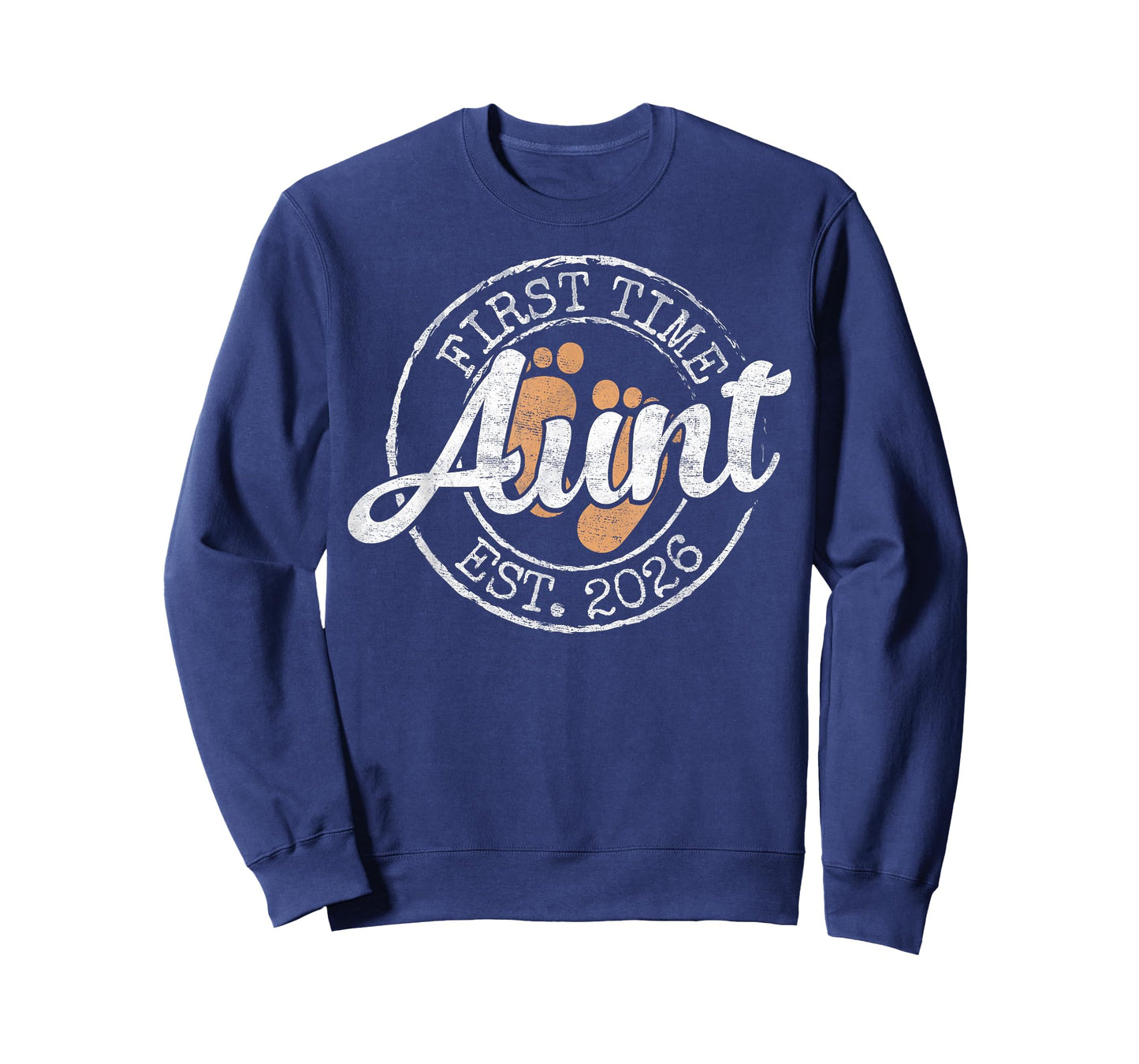 First Time Aunt Est 2026 Stamp Soon Promoted to Auntie T-Shirt