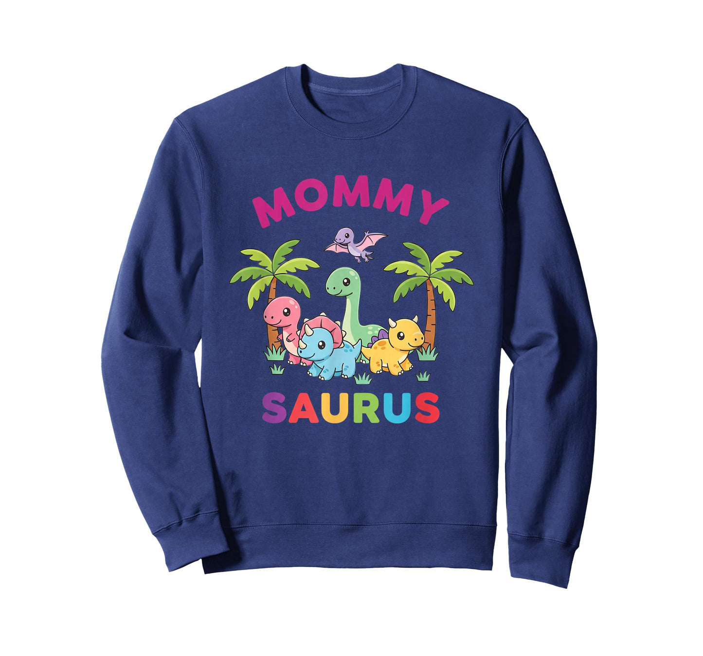 Mythical & Prehistoric Mommy Saurus Dinosaur Mom Family T-Shirt