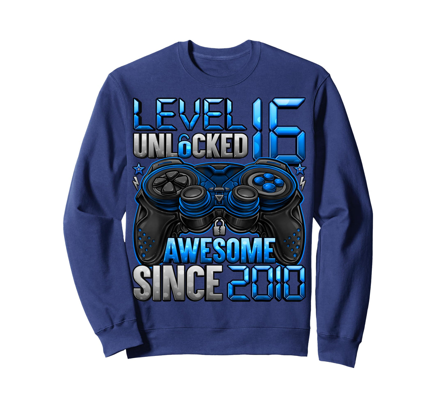 Level 16 Unlocked 16 Year Old Gifts Boys 16th Birthday Boy T-Shirt