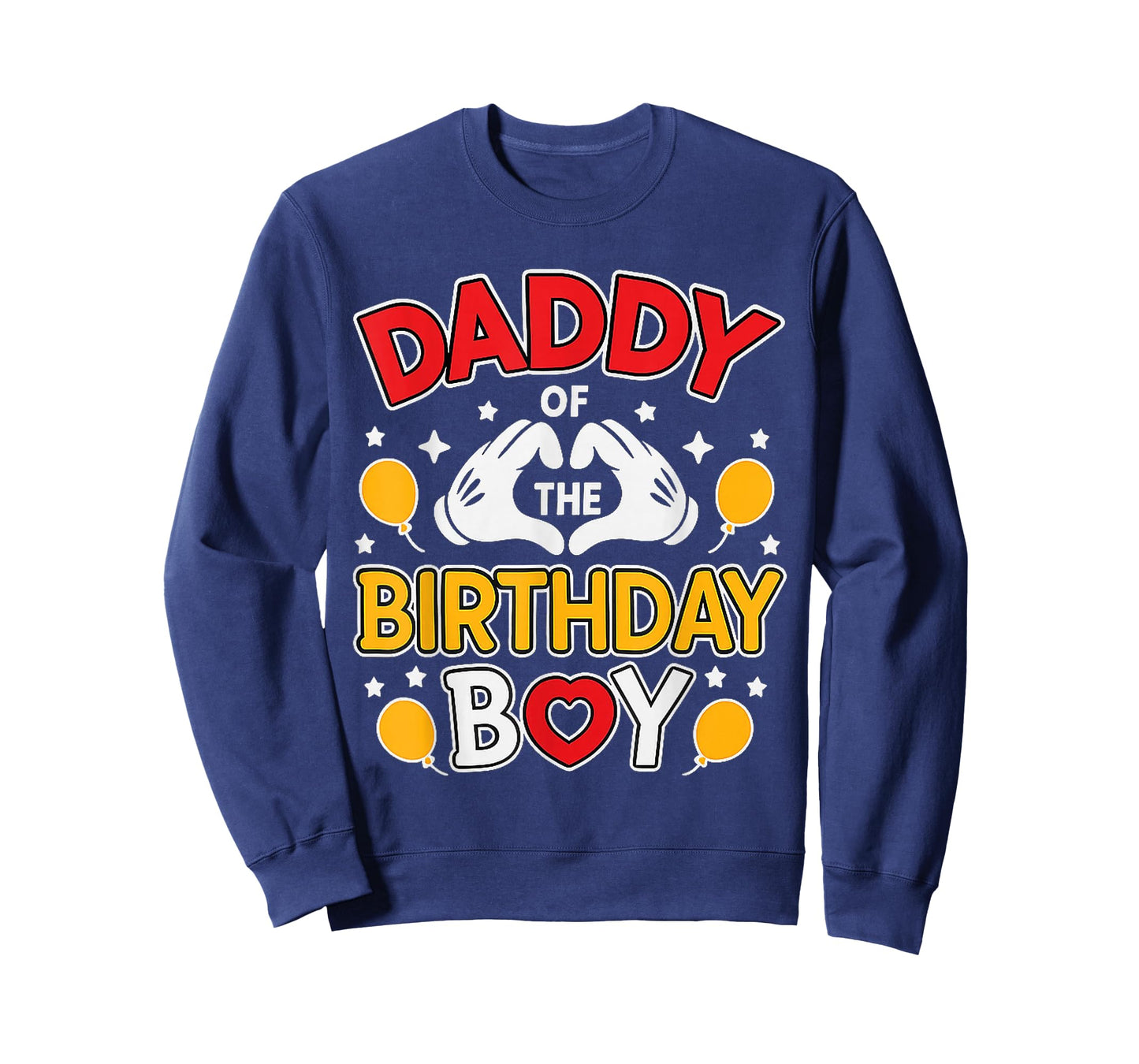 Daddy of The Birthday Boy Shirt Matching Dad Son Family Bday T-Shirt