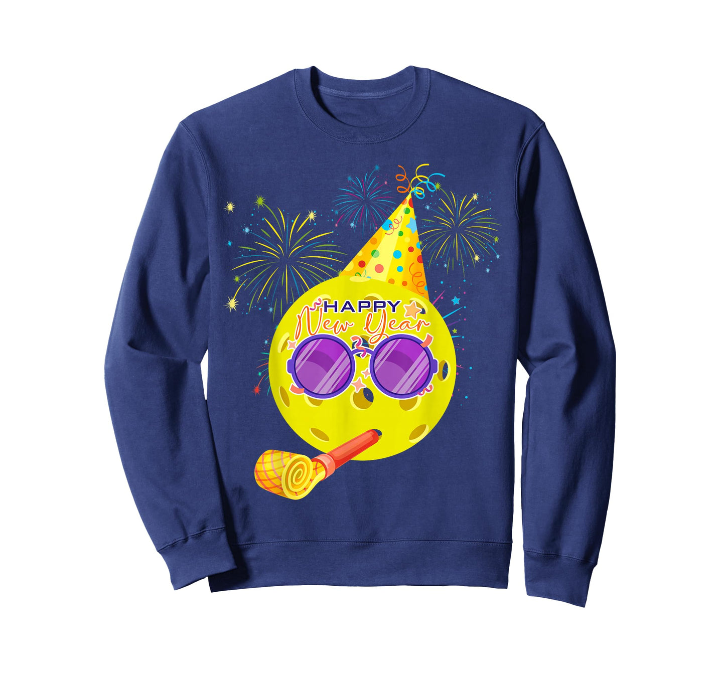 Happy New Year 2026 Pickleball Party Hat New Years Eve Party T-Shirt