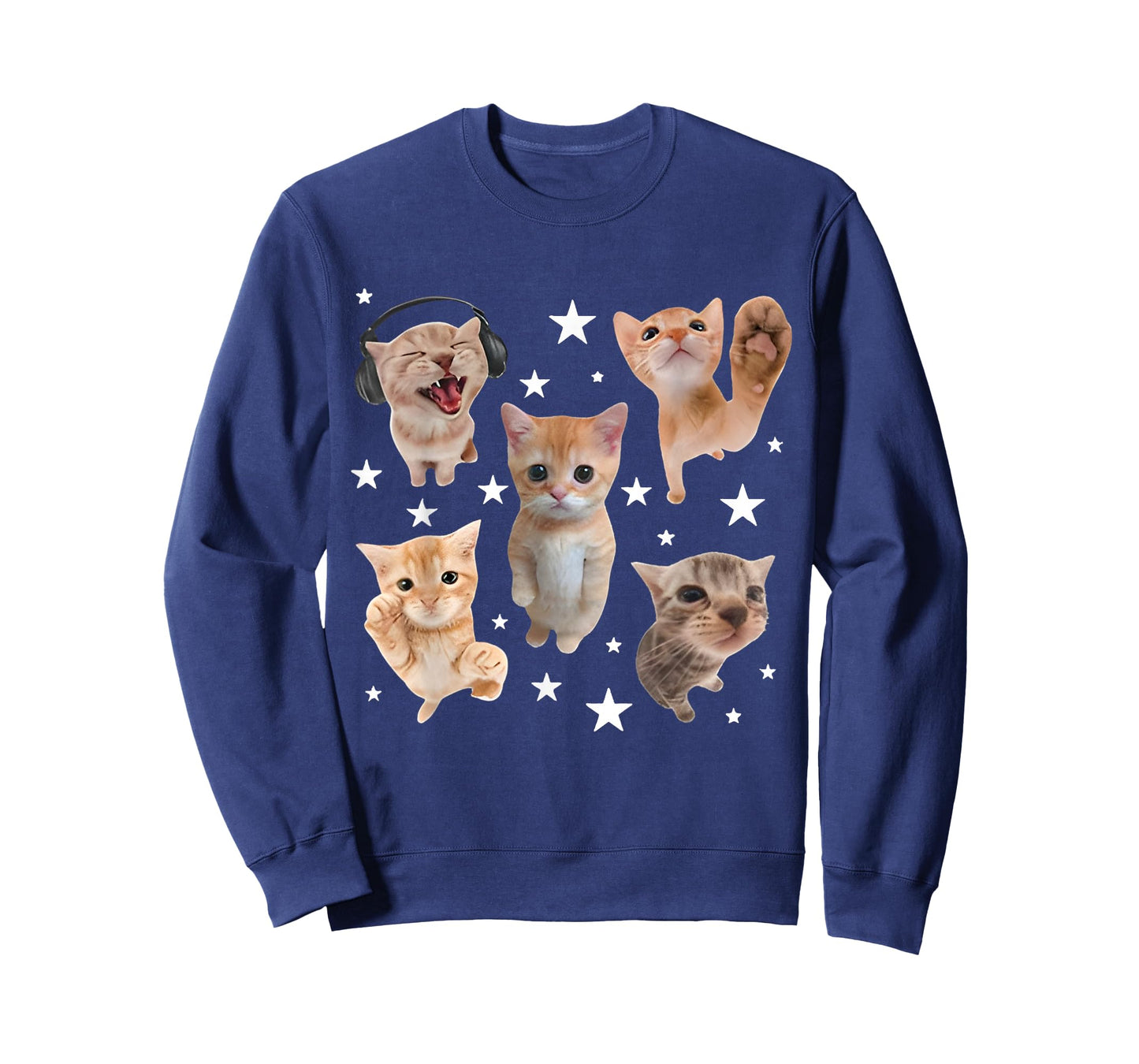 Funny Cat Meme Cute Kitty Kitten for Men Women T-Shirt