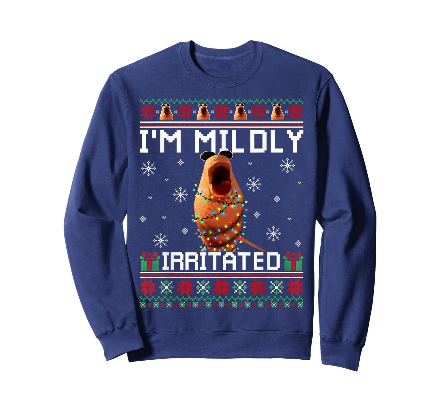 I'm Mildly Irritated Marcus The Worm Christmas Funny Meme T-Shirt