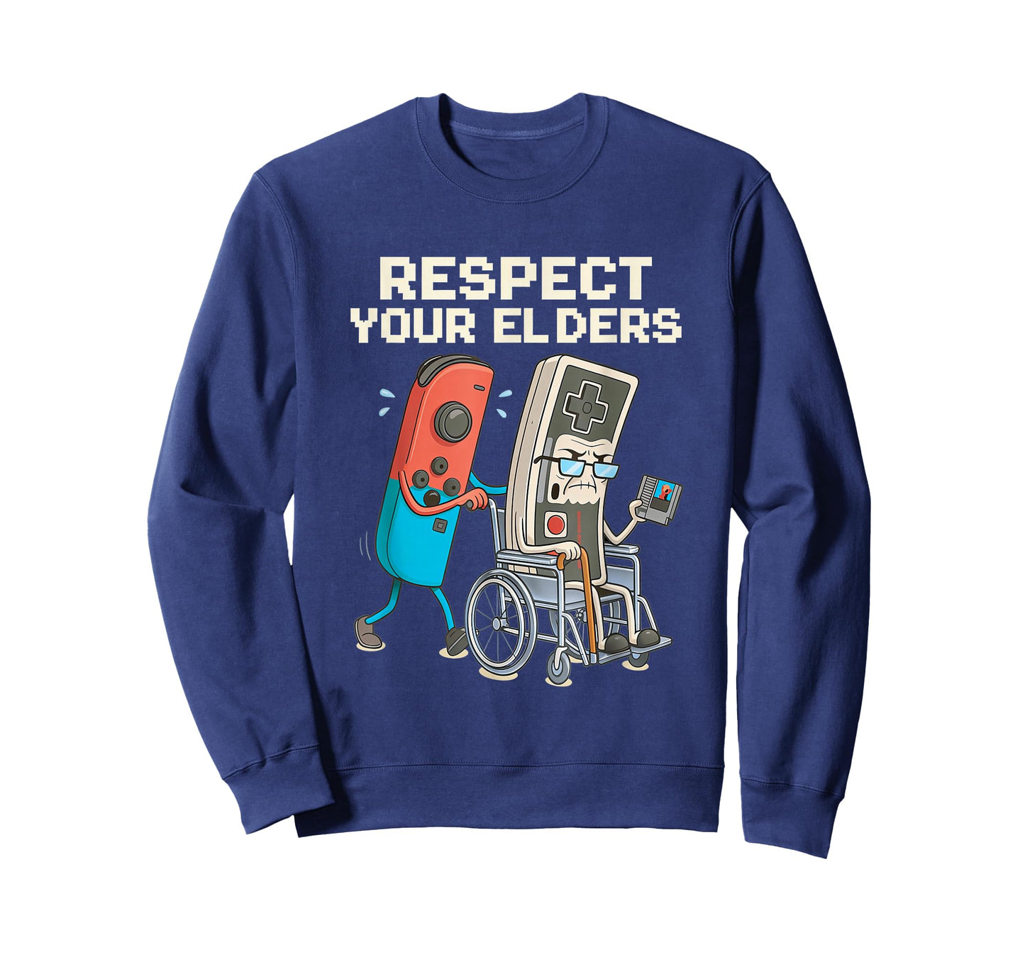 Respect Your Elders Gaming Retro Funny Gamer Controller 80s T-Shirt