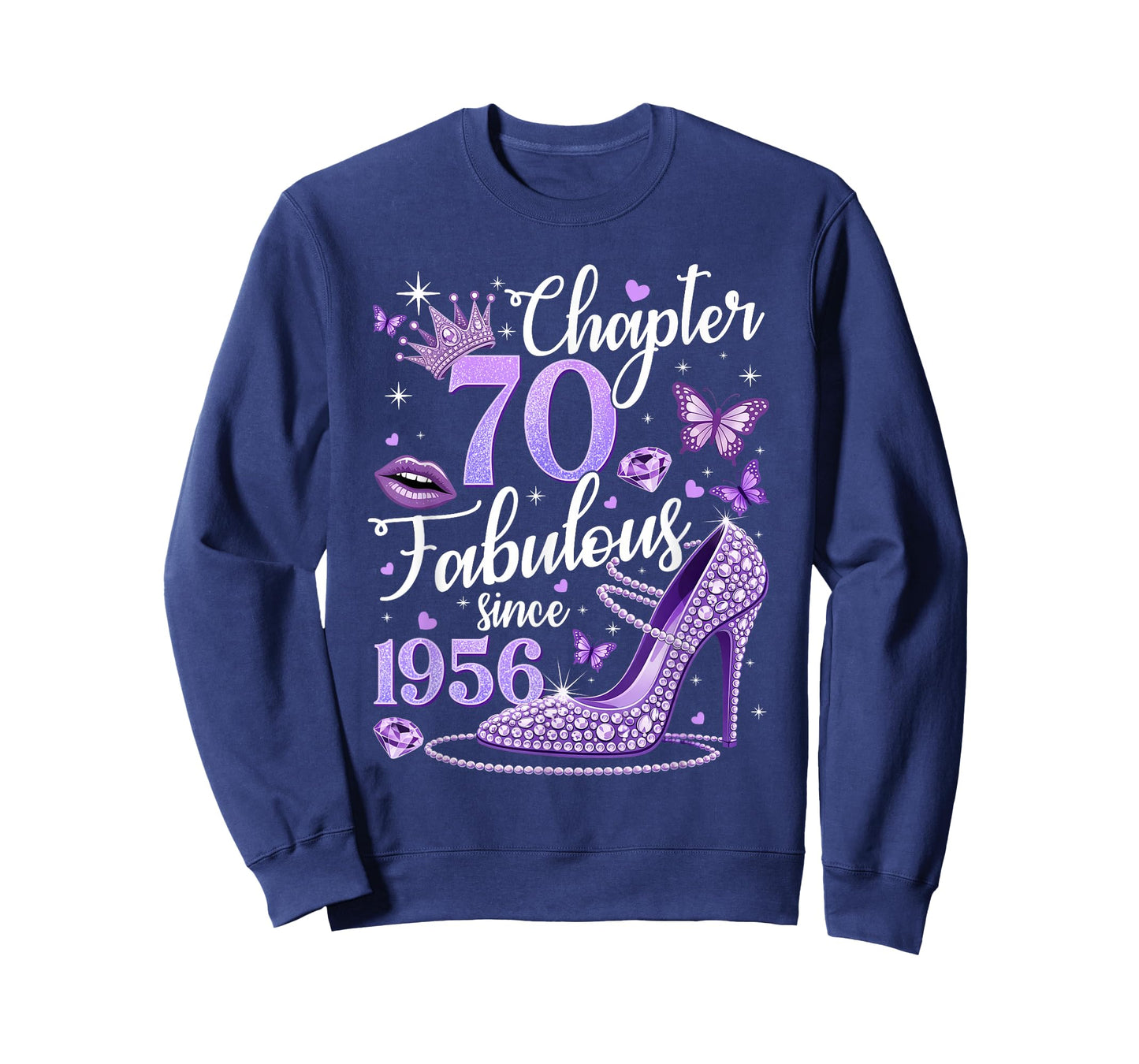 Chapter 70 Fabulous Since 1956 70 Years Old Birthday Women T-Shirt