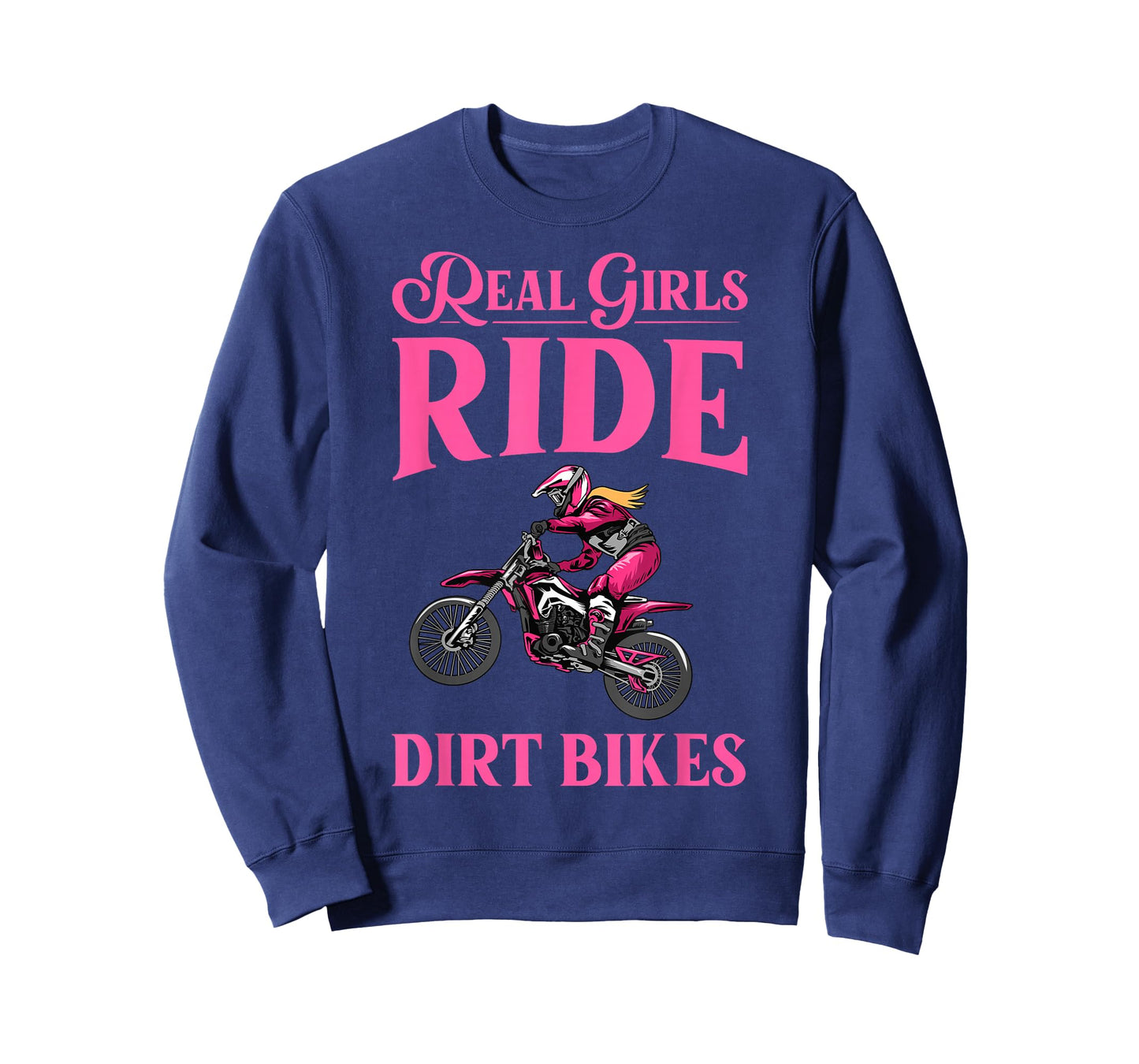 Cool Dirt Bike Art for Women Girls Motocross Racing Dirtbike T-Shirt