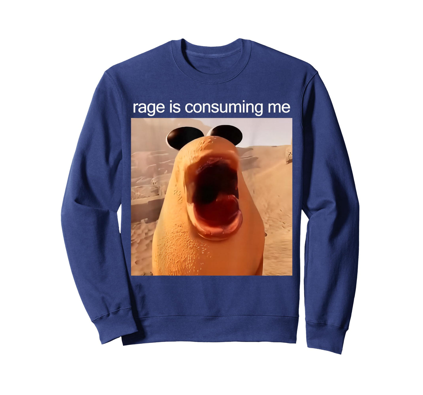 Rage is Consuming Me Marcus The Worm Meme T-Shirt