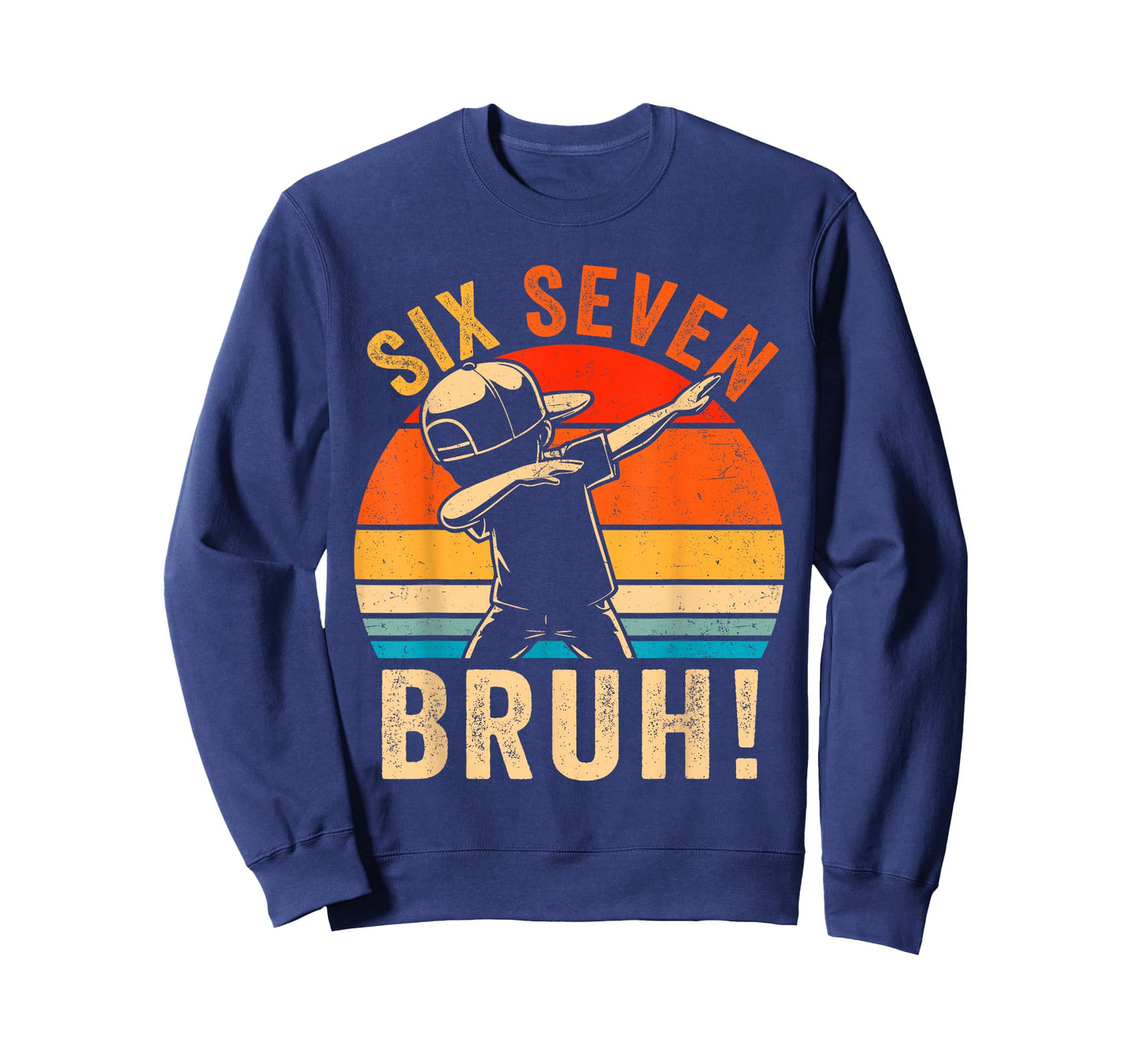 67 Meme 6 7 Numbers Dabbing Six Seven Bruh Funny Boys Kids T-Shirt