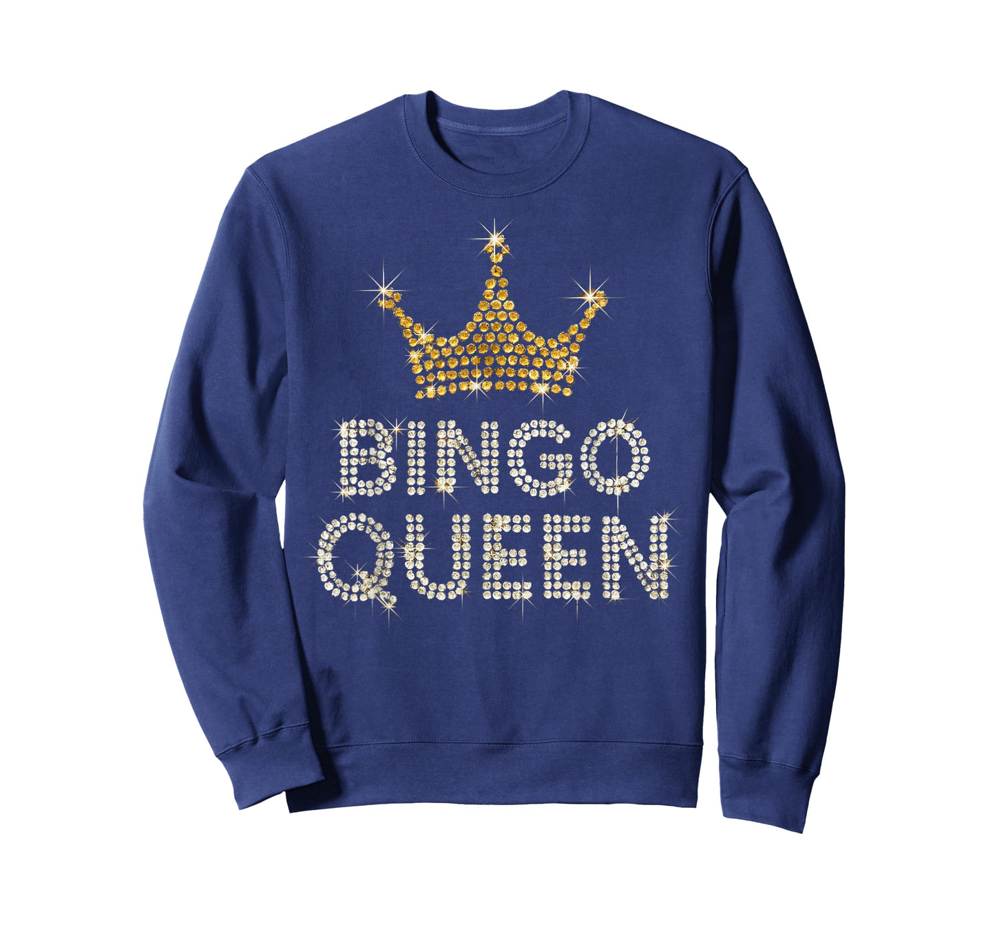 Bingo Queen Bingo Player Game Party Funny Women Girls Cute T-Shirt