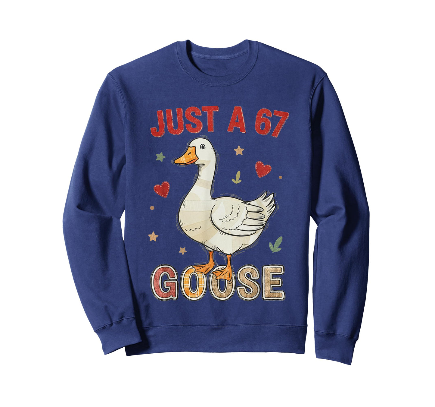 Just A 67 Goose Six Seven Funny Cool Duck Gen Z Slang Meme T-Shirt