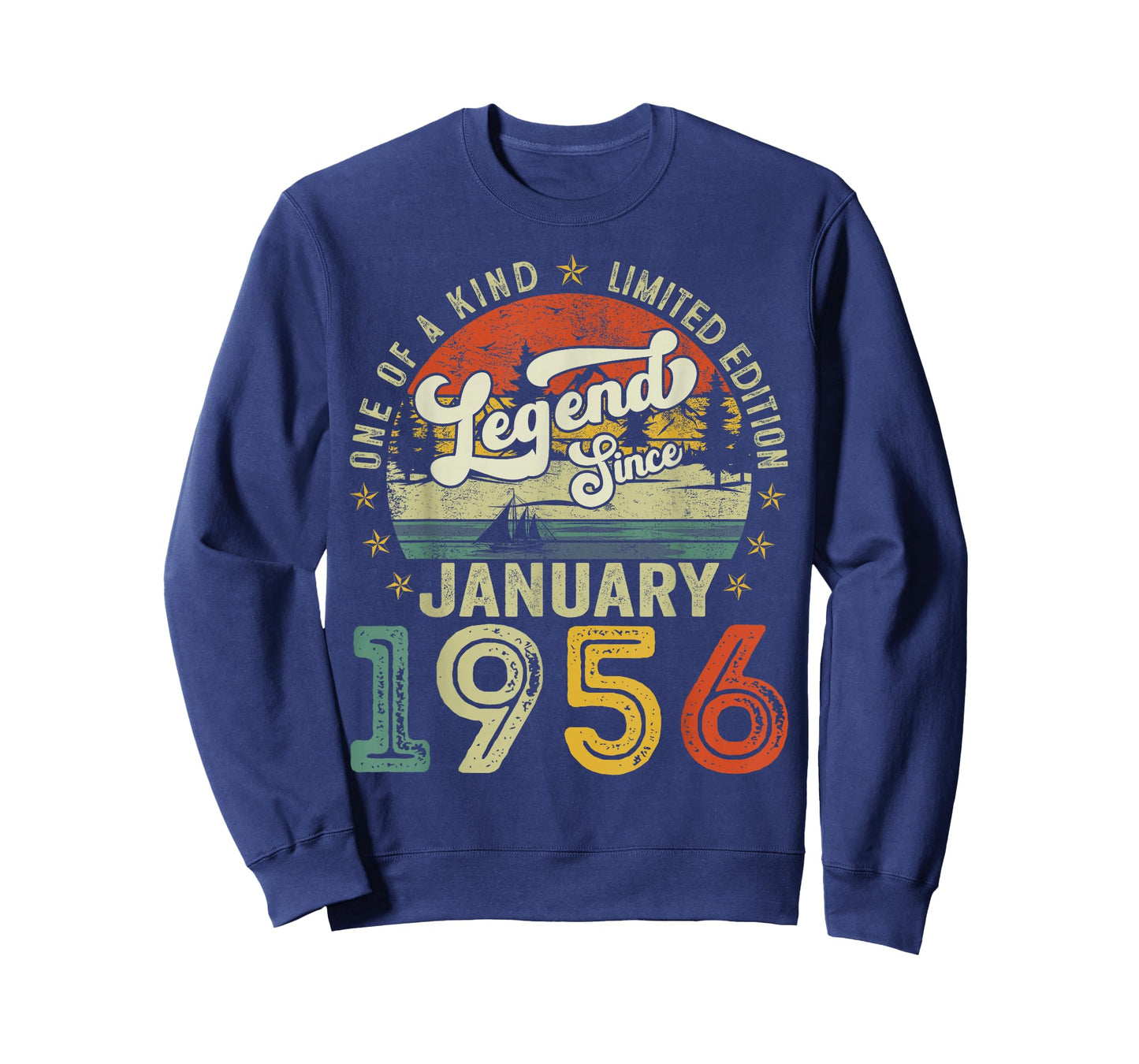 Legends Since January 1956 Vintage Retro 70th Birthday Men T-Shirt
