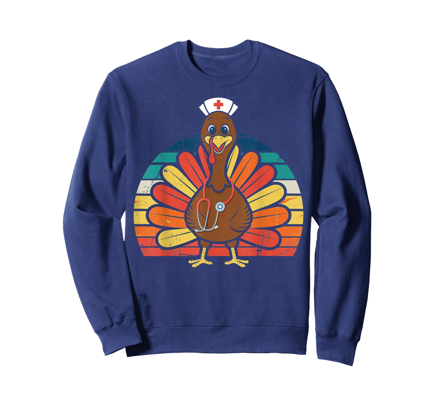 Turkey Nurse Stethoscope Thanksgiving Nurses T-Shirt